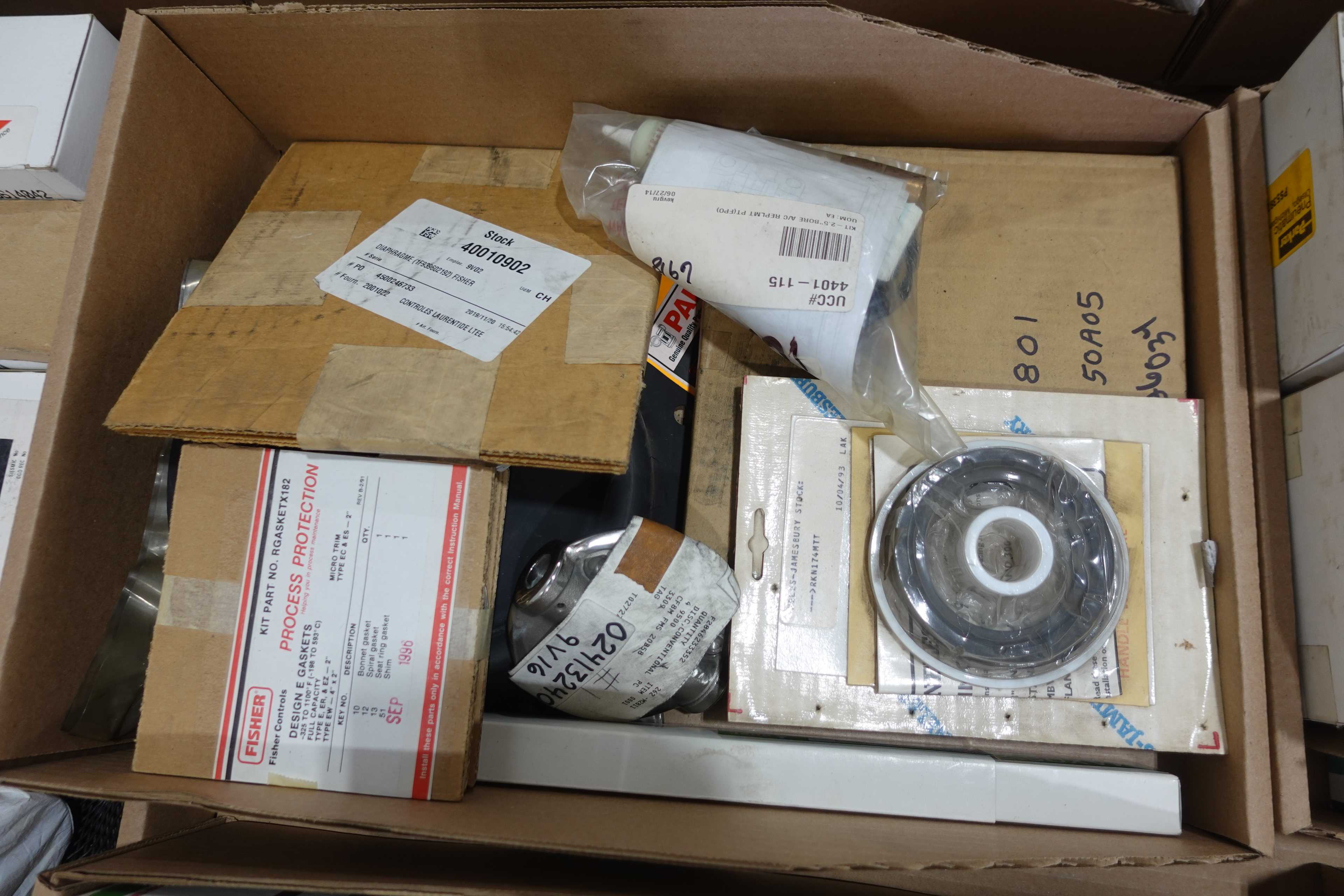 SKU 1759774 - 2 PALLETS OF ASSORTED VALVE PARTS AND ACCESSORIES - VALVE PARTS & ACCESSORIES