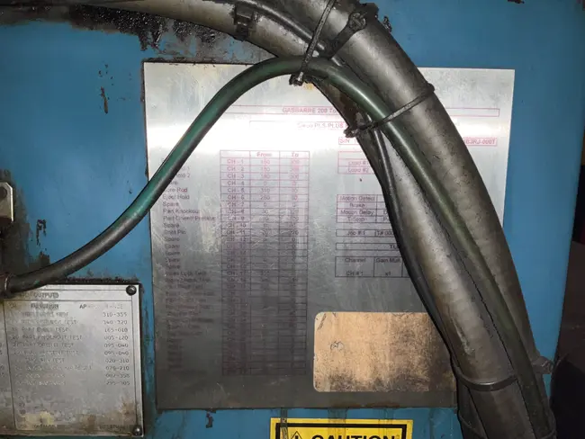 GASBARRE UPZ 200 TON MECHANICAL PRESS - undefined