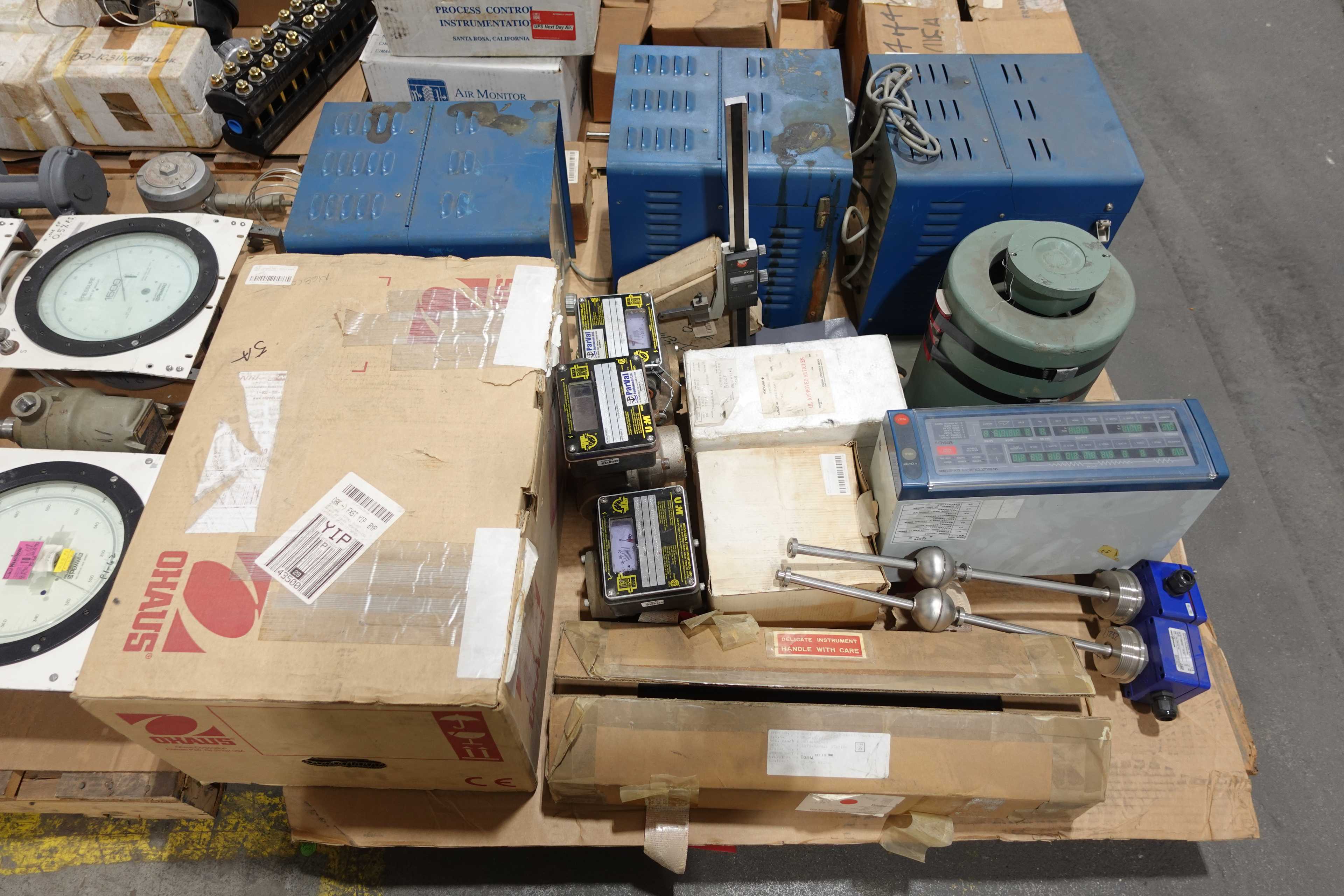 SKU 1735854 - 4 PALLETS OF ASSORTED INSTRUMENTATION - INSTRUMENTATION