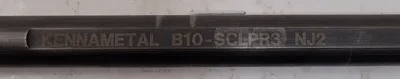 KENNAMETAL B10-SLPR3 BORING BAR, RIGHT HAND, 5/8 INCH SHANK, 0.7701 IN MIN BORE DIA. - MACHINE TOOLING
