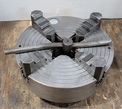 PRATT BURNERD S642D6 12” – 4 JAW D1-6 LATHE CHUCK - MACHINE TOOLING