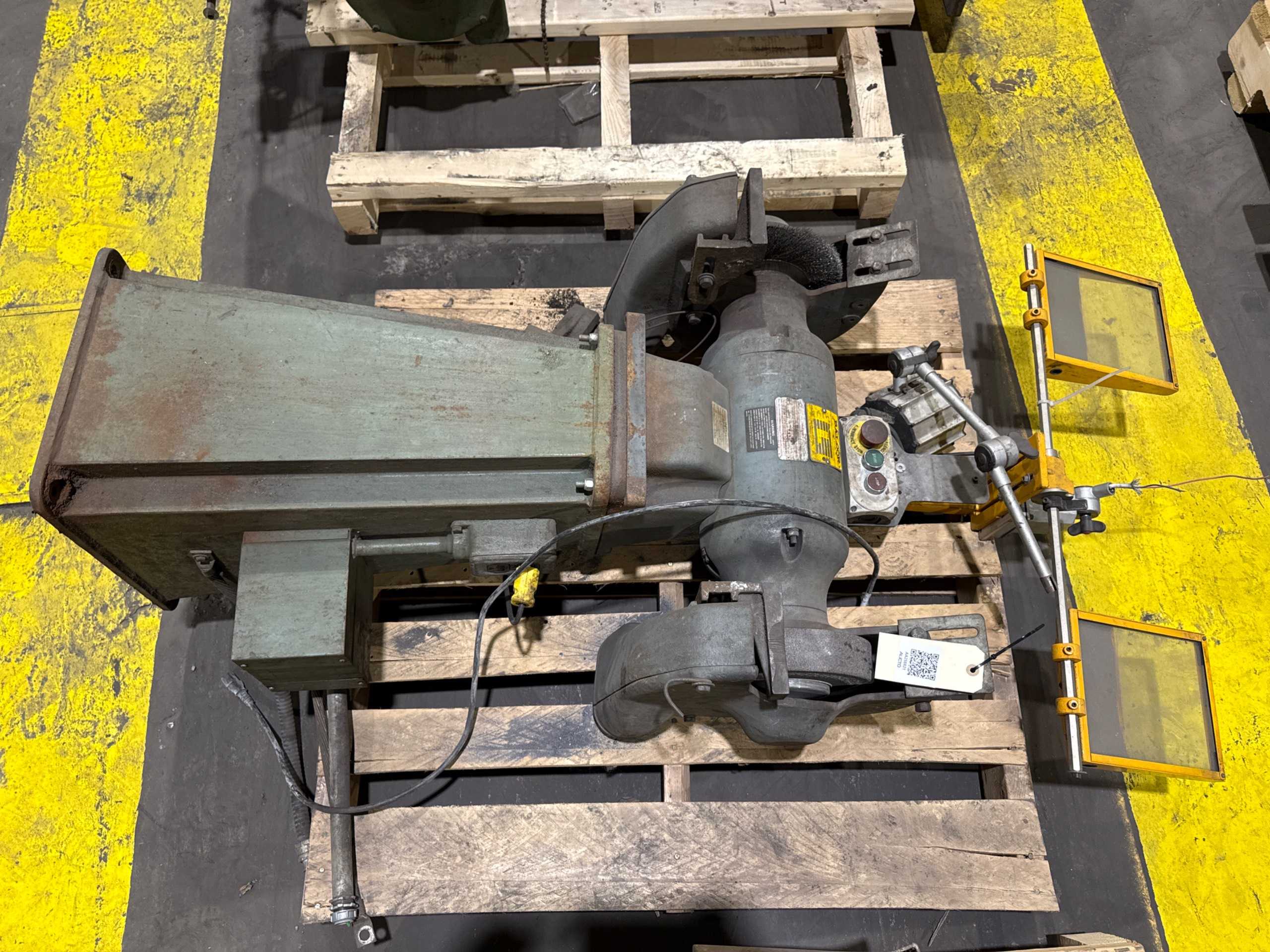 Baldor 129W Bench Grinder 12-Inch, 3HP, 3PH, 1725RPM, 575V - BENCH GRINDERS