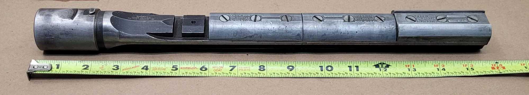 SUNNEN 3G-P28-1500 WD HONING MANDREL - 1.480-1.625IN RANGE - P28 STONE - 15-3/4IN OAL - MACHINE TOOLING