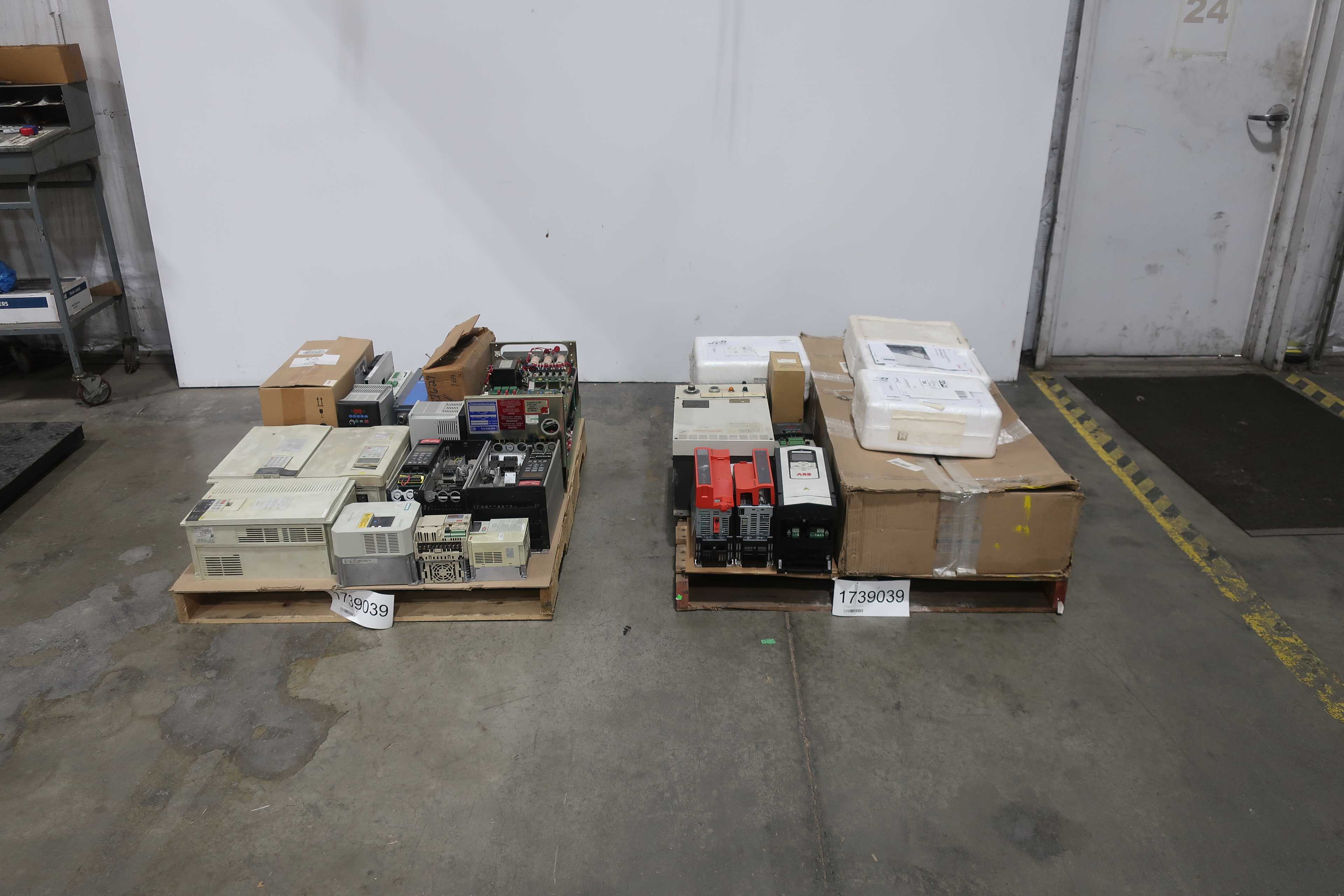 SKU 1739039 - 2 PALLETS OF ASSORTED AC MOTOR DRIVES - MOTOR DRIVES