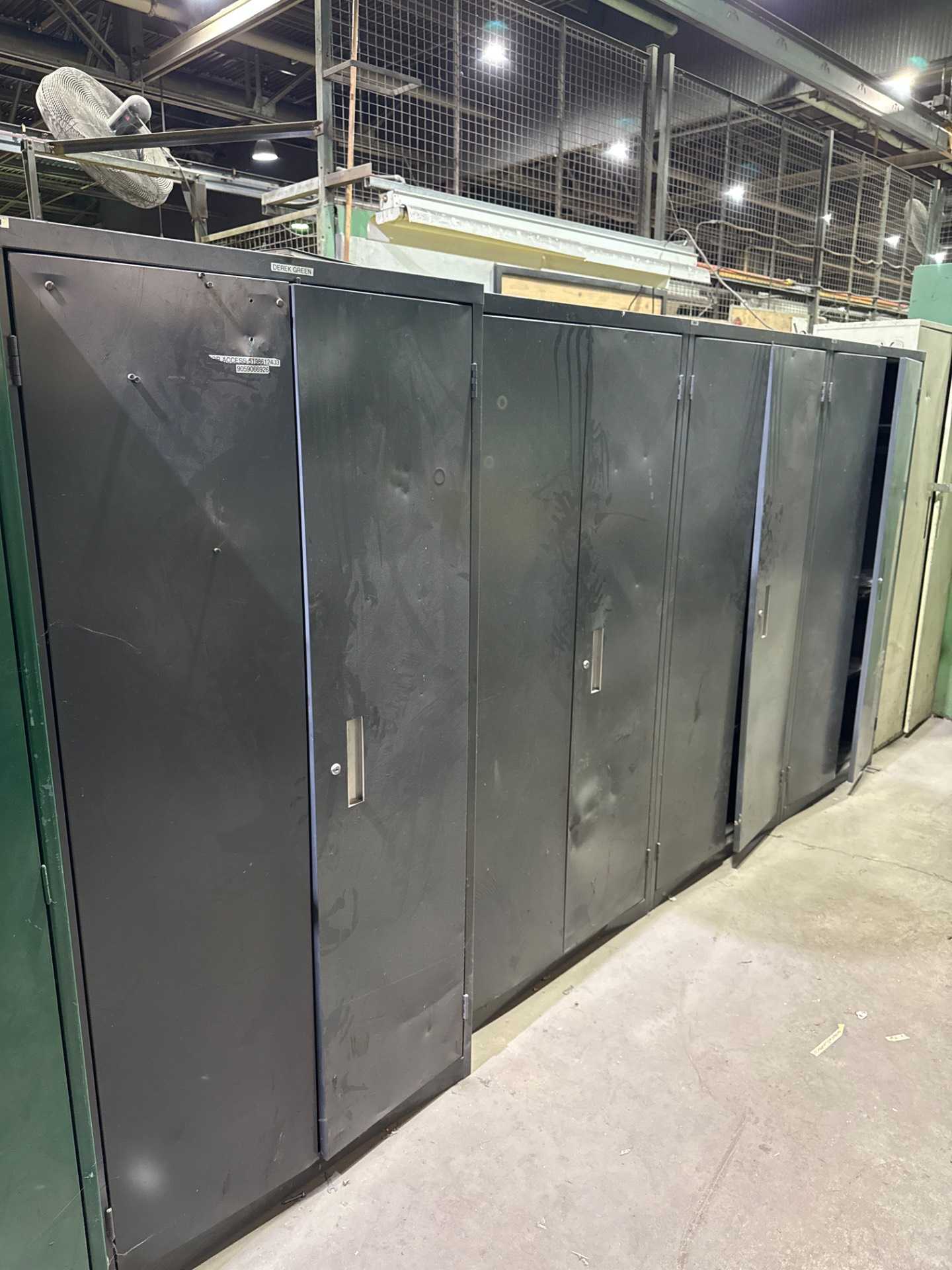 Bulk QTY of Storage Cabinets with Contents - STORAGE CABINET