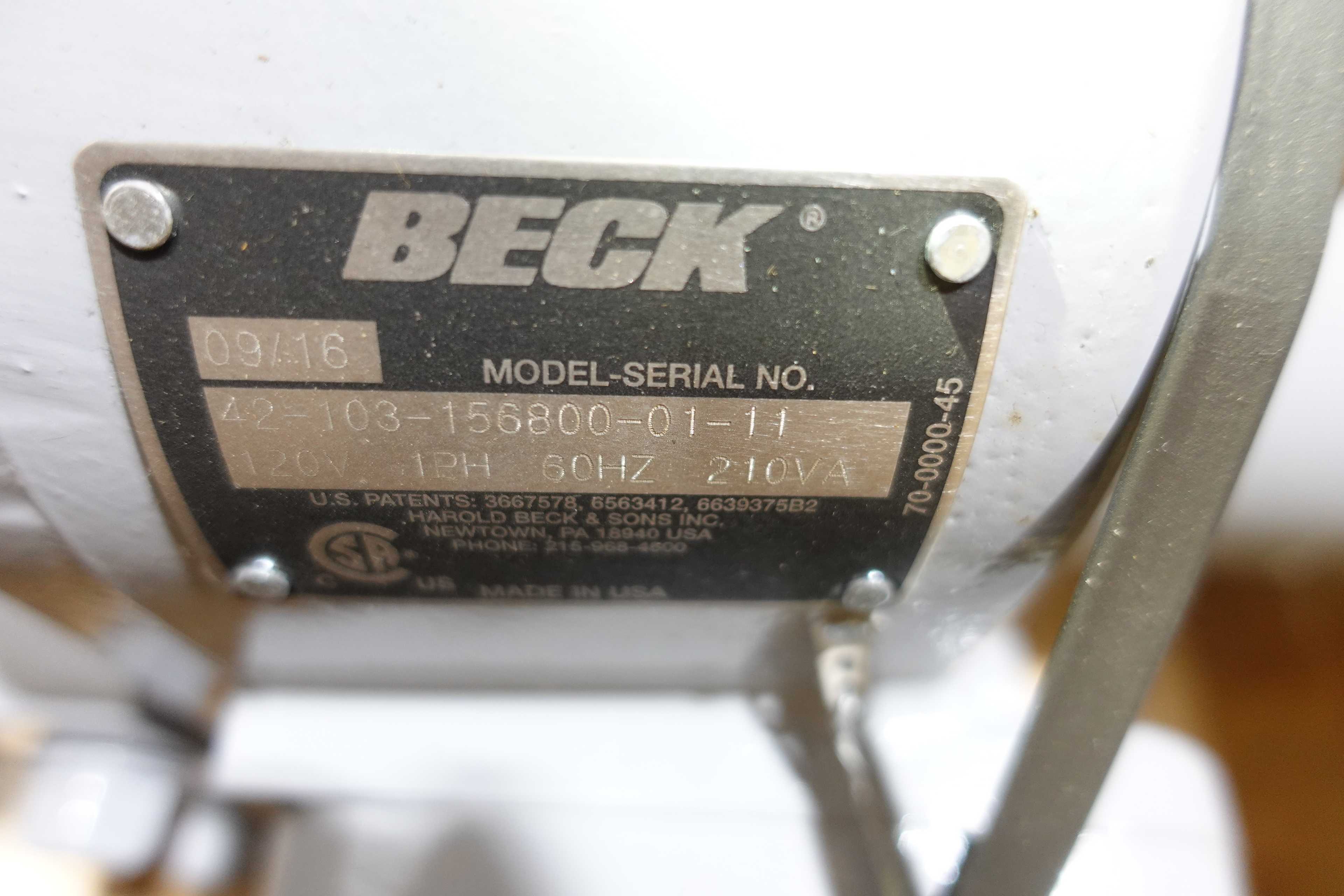 PALLET OF ASSORTED BECK PARTS AND ACCESSORIES - POWER TRANSMISSION