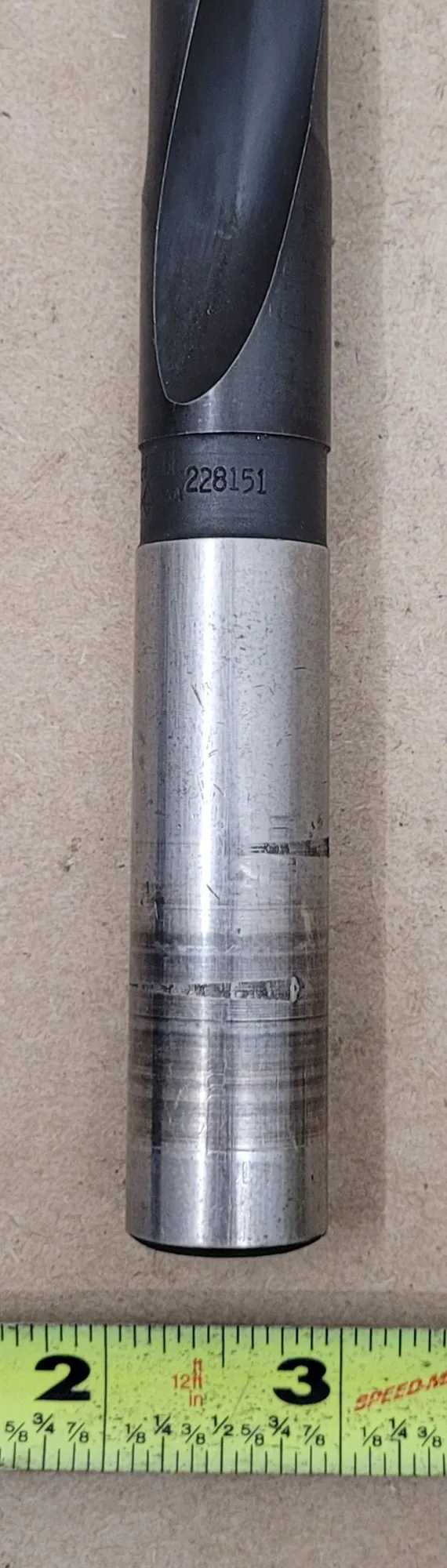 CLE-FORGE 55/64-INCH HSS TWIST DRILL, 10.5" OAL, 7" FLUTE, 0.85" SHANK DIAMETER, 3" SHANK - MACHINE TOOLING