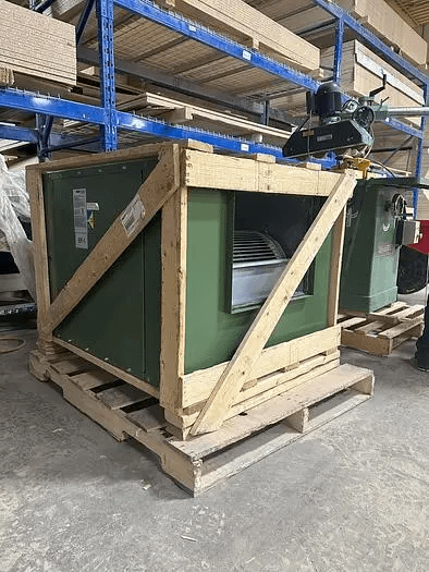 2018 DEHLI BLOWERS 9215 POWER VENTILATOR, 1/3-3 HP, 3000 CFM, 913 RPM, 1.500 SP, 115/208-230V - CENTRIFUGAL BLOWER