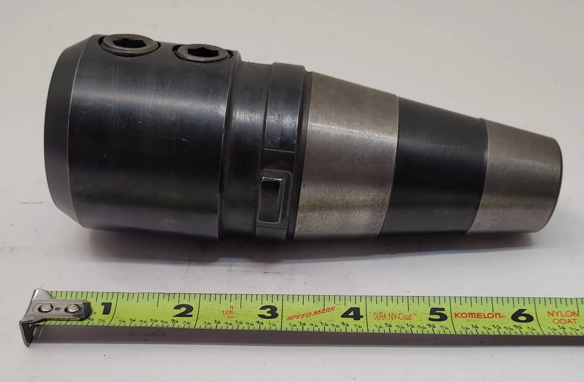 NIKKEN EC45-1 1/8" END MILL HOLDER - CAT 45, 6-1/2IN OAL, 1-1/8IN BORE DIAMETER - MACHINING TOOLING & PARTS