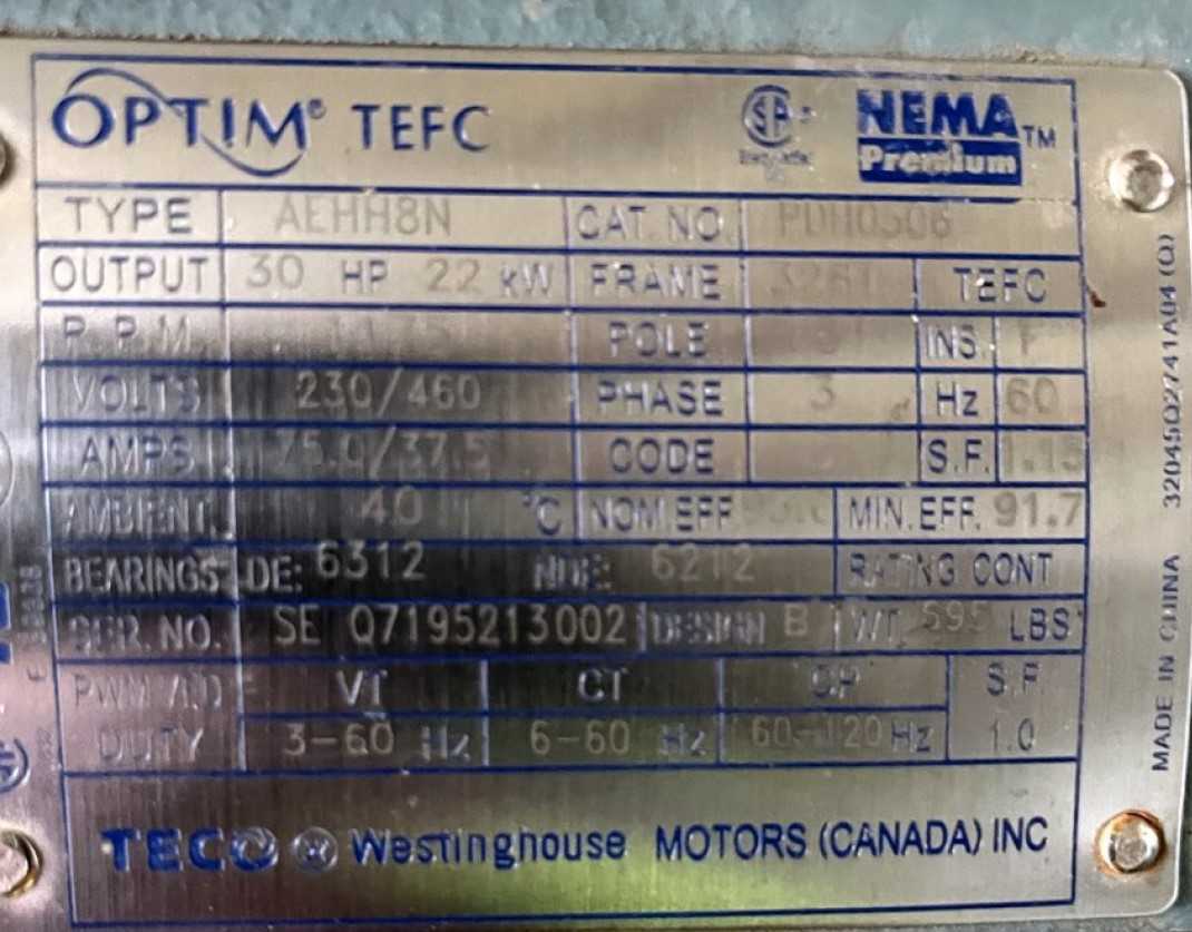 2019 MYCOM PUMP M125P CENTRIFUGAL PUMP - CENTRIFUGAL PUMP
