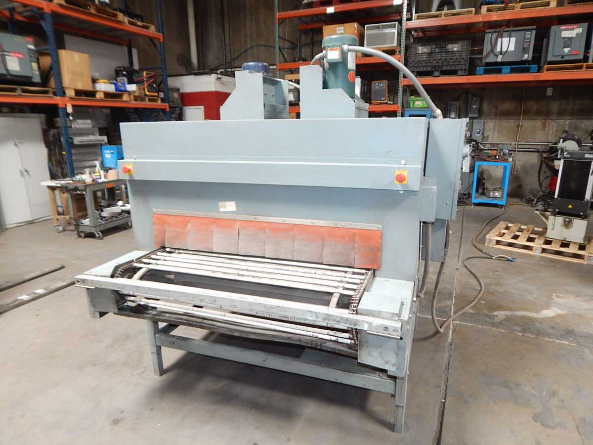 SHANKLIN T-11 HEAT SHRINK TUNNEL, 24 KW POWER, 480V, 48"W 7"H APERTURE, 260°C TEMP - PACKAGING