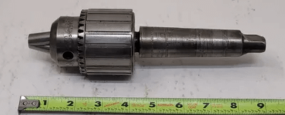 JACOBS NO 36 BALL BEARING CHUCK W/ 4MT ARBOR, 3/16-3/4IN CAPACITY - MACHINE TOOLING