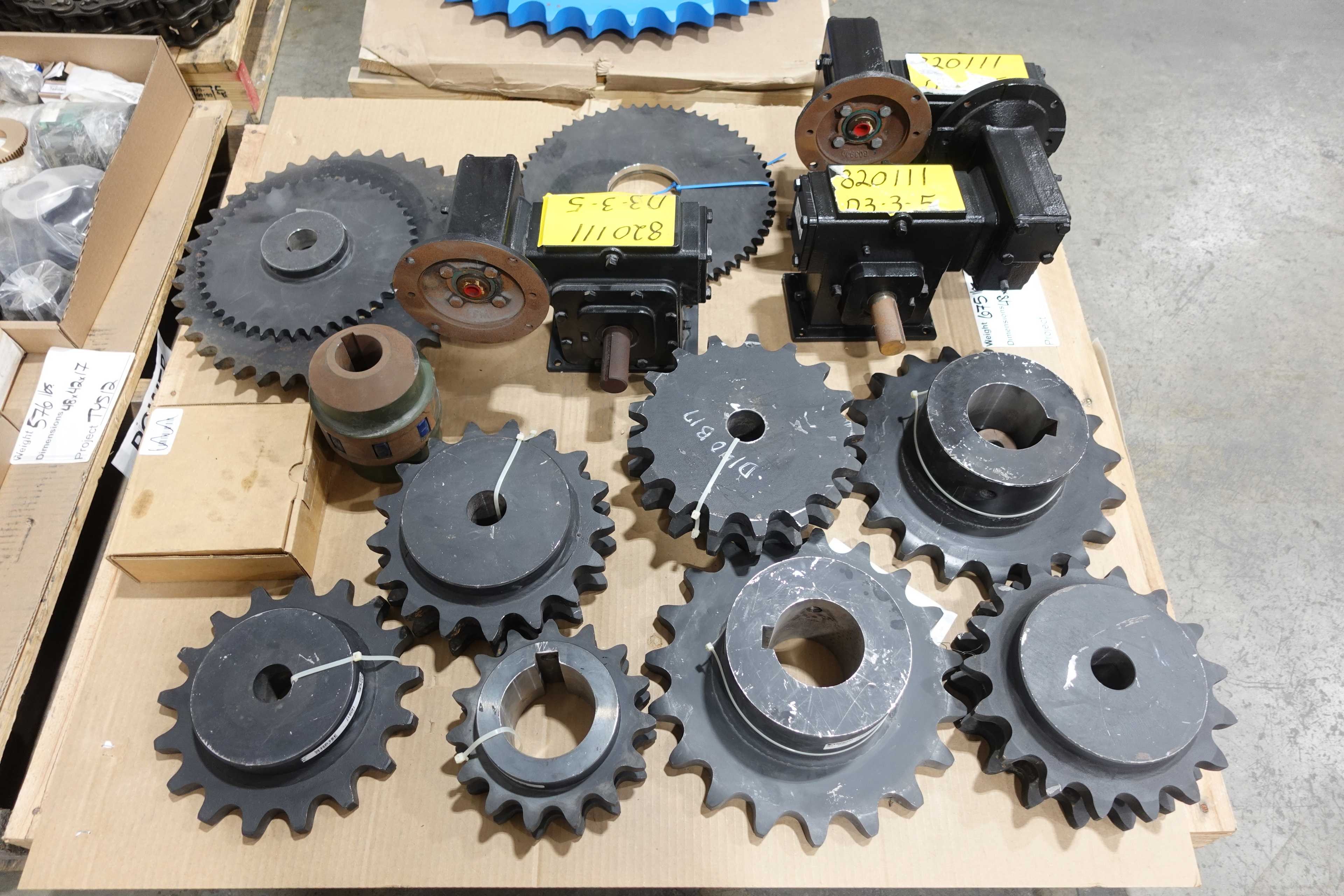SKU 1743890 - 4 PALLETS OF ASSORTED POWER TRANSMISSION REPLACEMENT PARTS - POWER TRANSMISSION