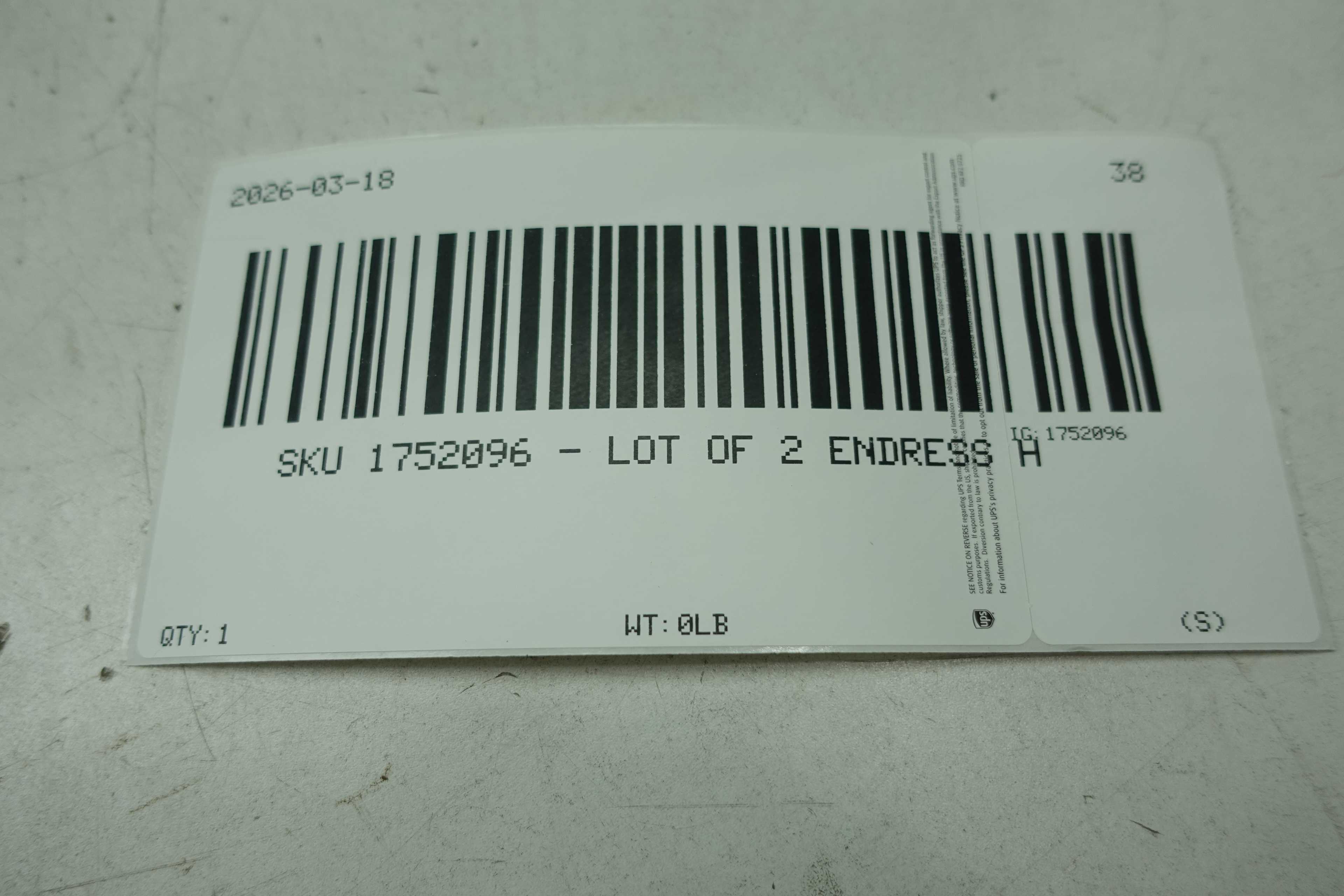 SKU 1752096 - LOT OF 2 ENDRESS HAUSER FLOW METERS - FLOW METER