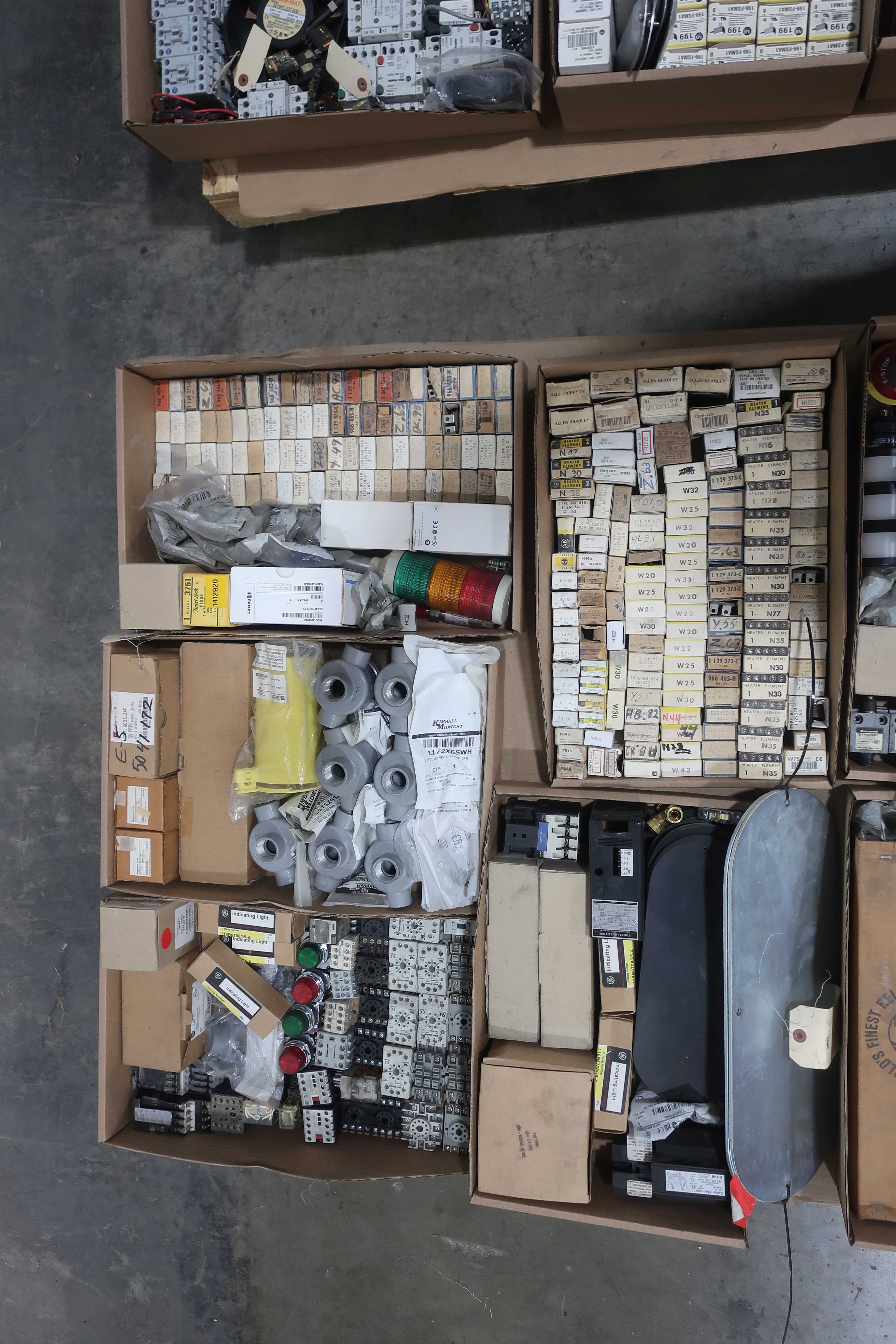 SKU 1741324 - 4 PALLETS OF ASSORTED ELECTRICAL - ELECTRICAL COMPONENTS