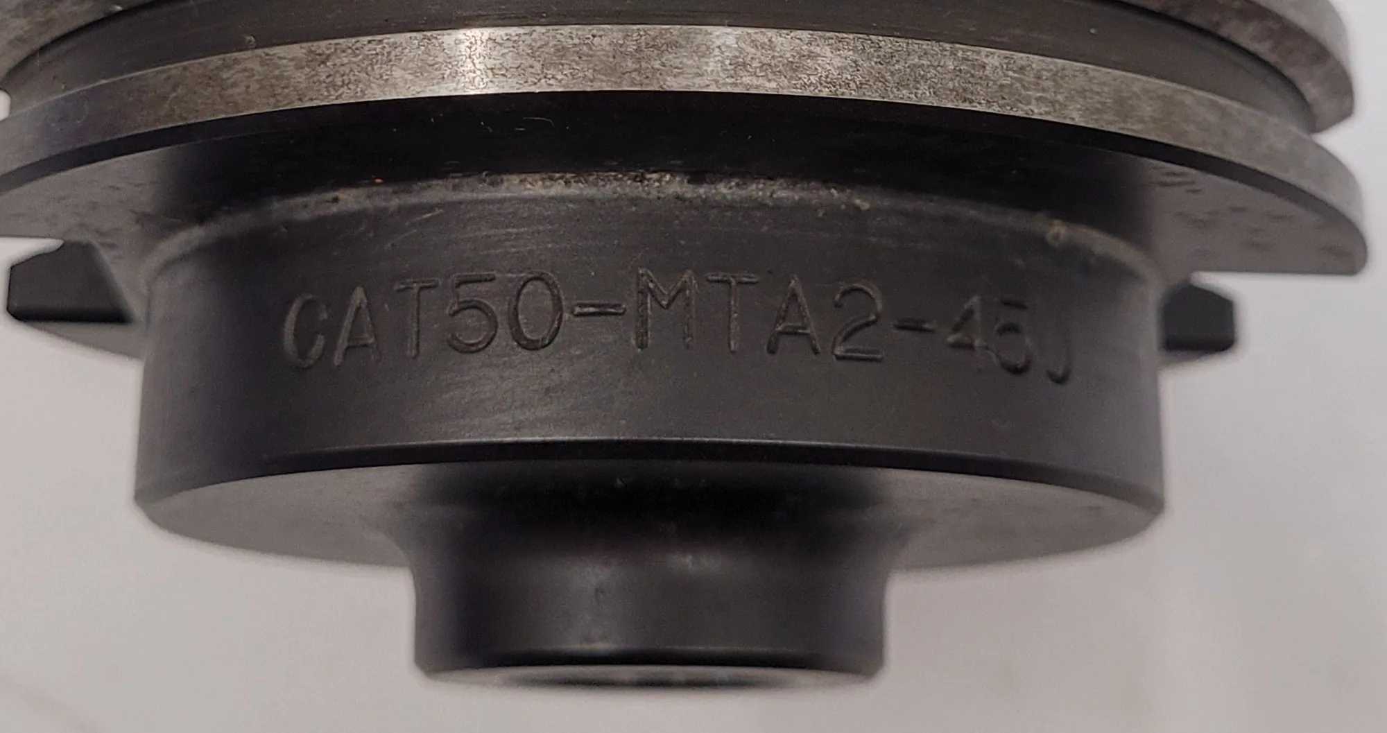 NIKKEN CAT50-MTA2-45U MORSE TAPER ADAPTER, CAT50, MT2, 45 DEGREE, 5-3/4" OAL - MACHINING TOOLING & PARTS