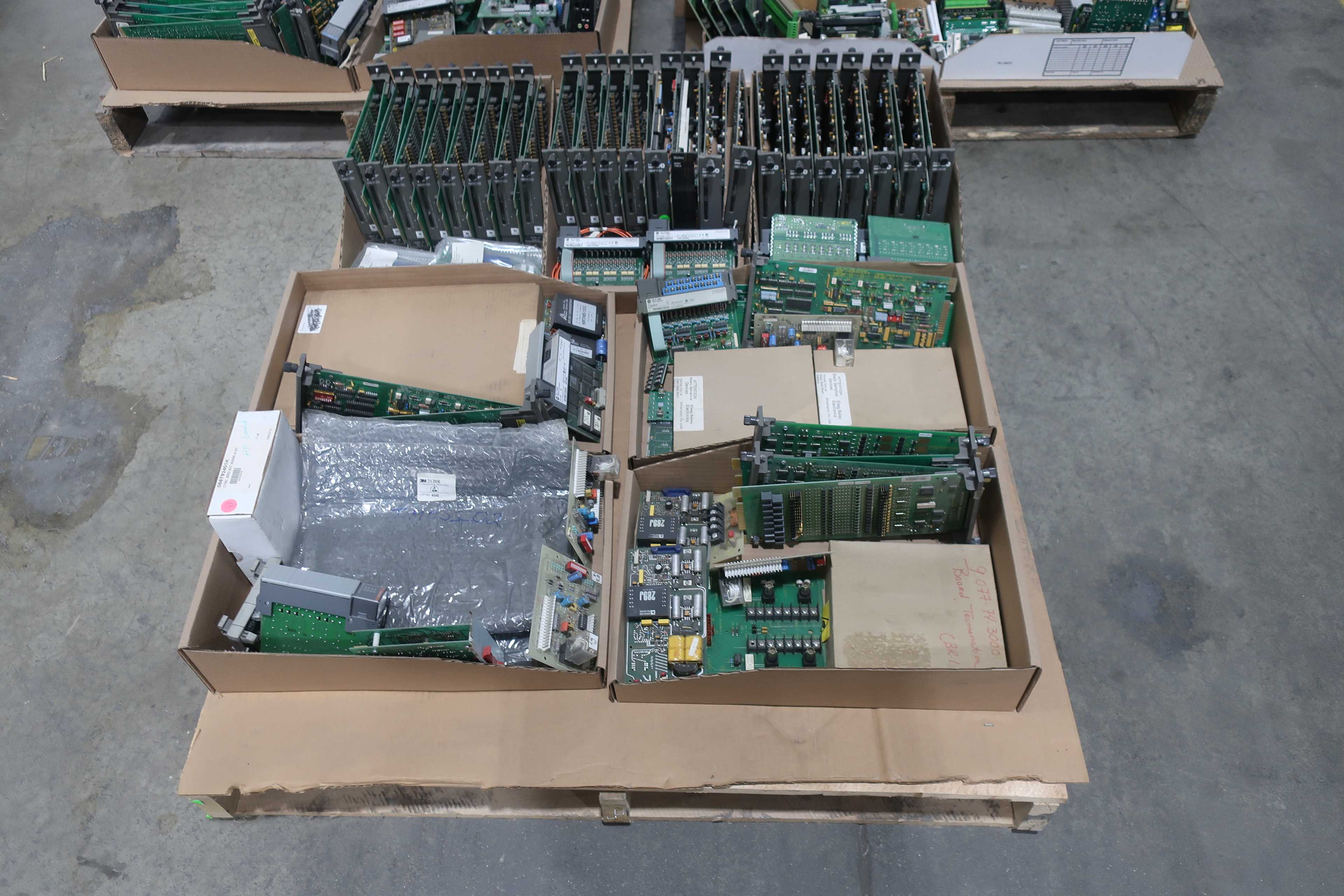 SKU 1754021 - 3 PALLETS OF ASSORTED PCB CIRCUIT BOARDS - PCB CIRCUIT BOARDS