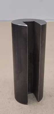 DUMONT KEYSEATER BROACH BUSHING, 1-5/8 DIA, 4" OAL, STYLE D, 15MM SLOT - MACHINE TOOLING
