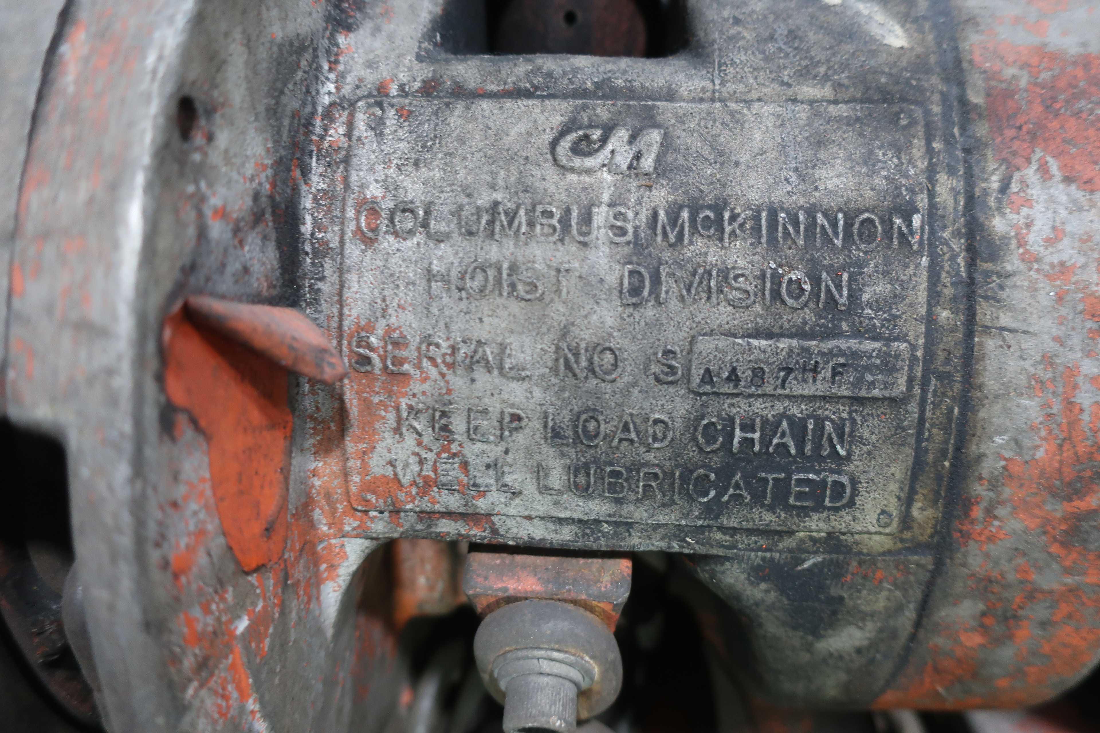 PALLET OF CM 6 TON MANUAL CHAIN HOISTS - LIFTING EQUIPMENT