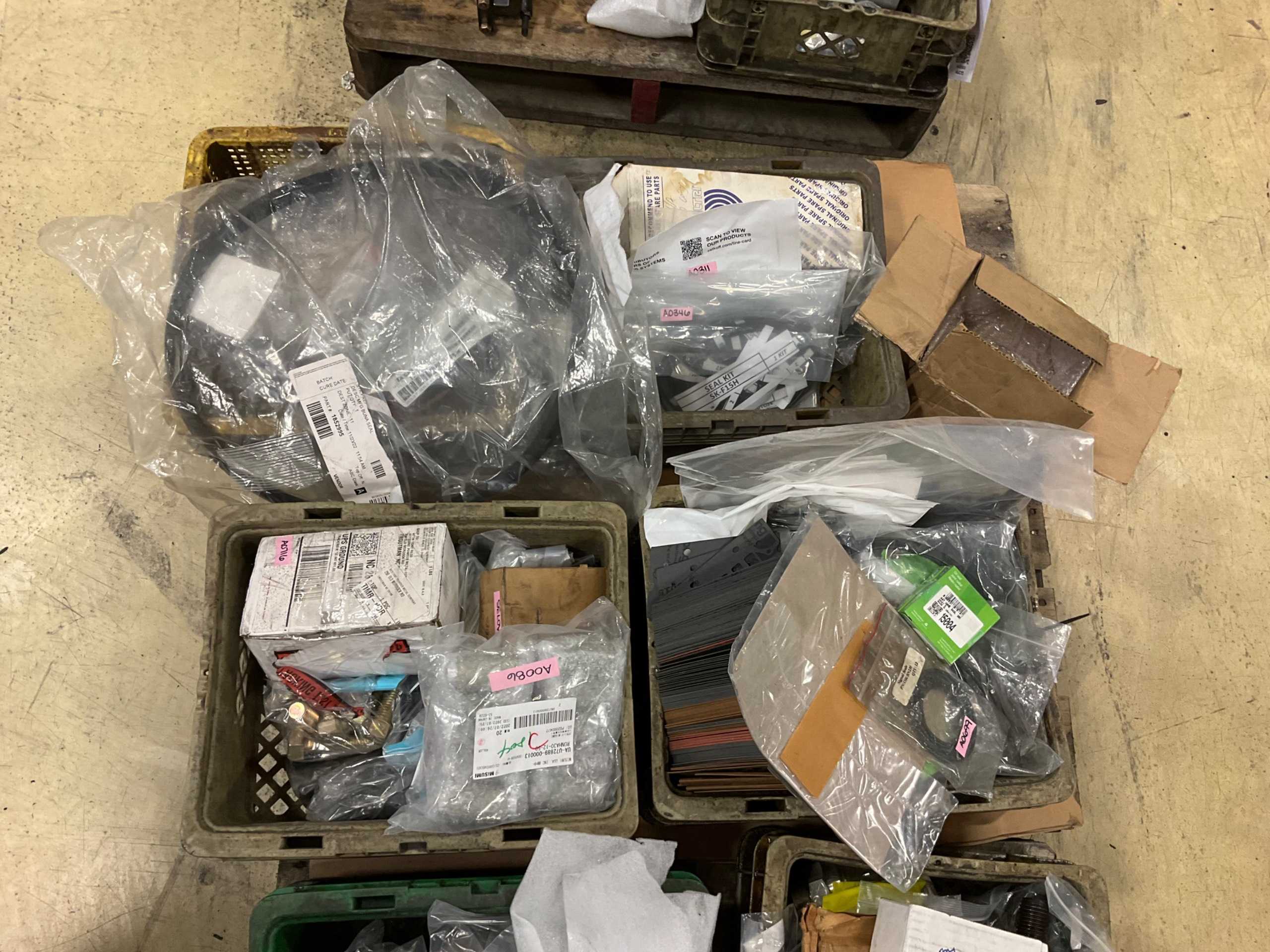 BULK QTY OF INDUSTRIAL PARTS - INDUSTRIAL PARTS
