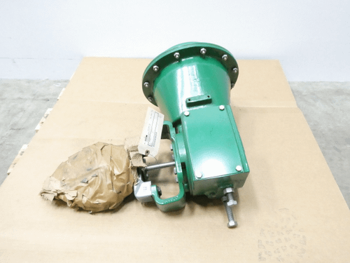 SKU 953197 - FISHER 9500 2052 SIZE 2 PNEUMATIC IRON WAFER BUTTERFLY CONTROL VALVE 4IN 125 - CONTROL VALVE