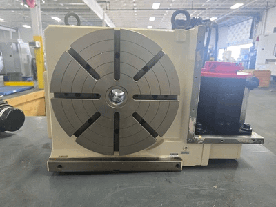TSUDAKOMA RNCM 301R ROTARY TABLE 12.598" W/ FANUC AIF 12/4000 AC SERVO MOTOR - ROTARY TABLES