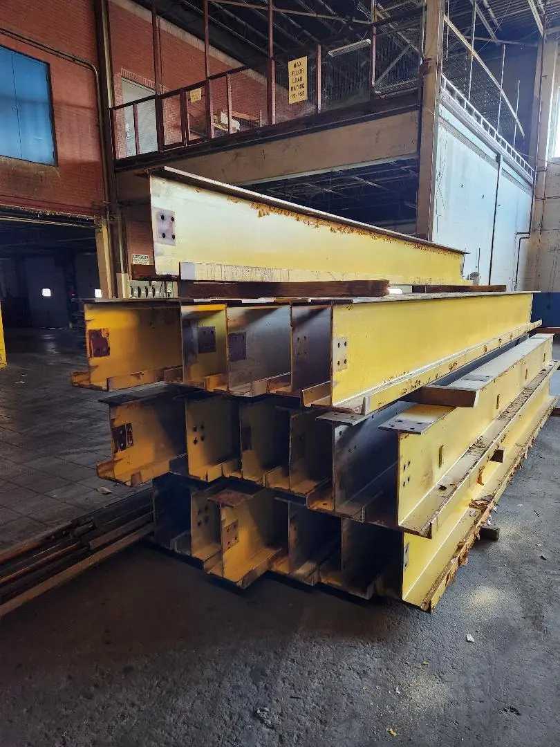 WHITING 15T 20' SPAN DBL COLUMN BRIDGE CRANE 480V 3P 30/150/300 FPM - BRIDGE CRANE