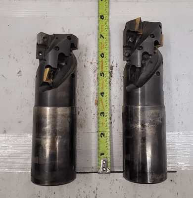 KENNAMETAL K2003R402AN25408C 2" INDEXABLE MILLING CUTTER 2" SHANK - MACHINE TOOLING