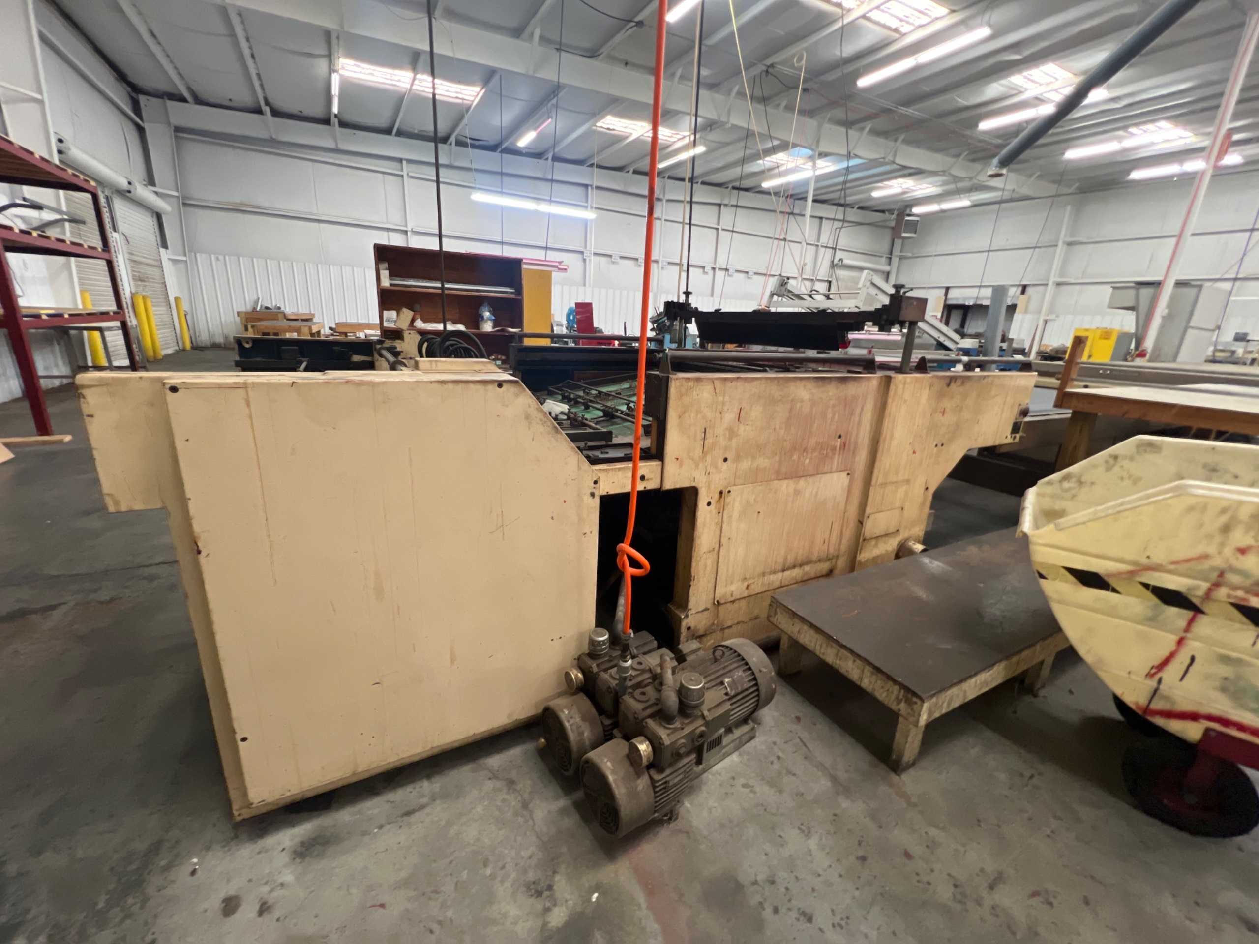SAKURAI SC102A CYLINDER PRINTING PRESS - PRINTING