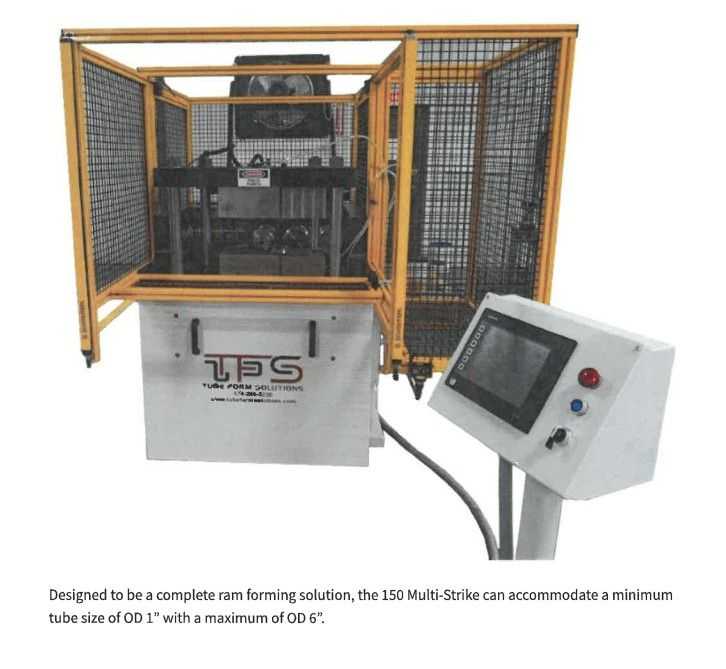 2022 TUBE FORM SOLUTIONS TFS 150 TUBE FORMER - ROLL FORMING MACHINES
