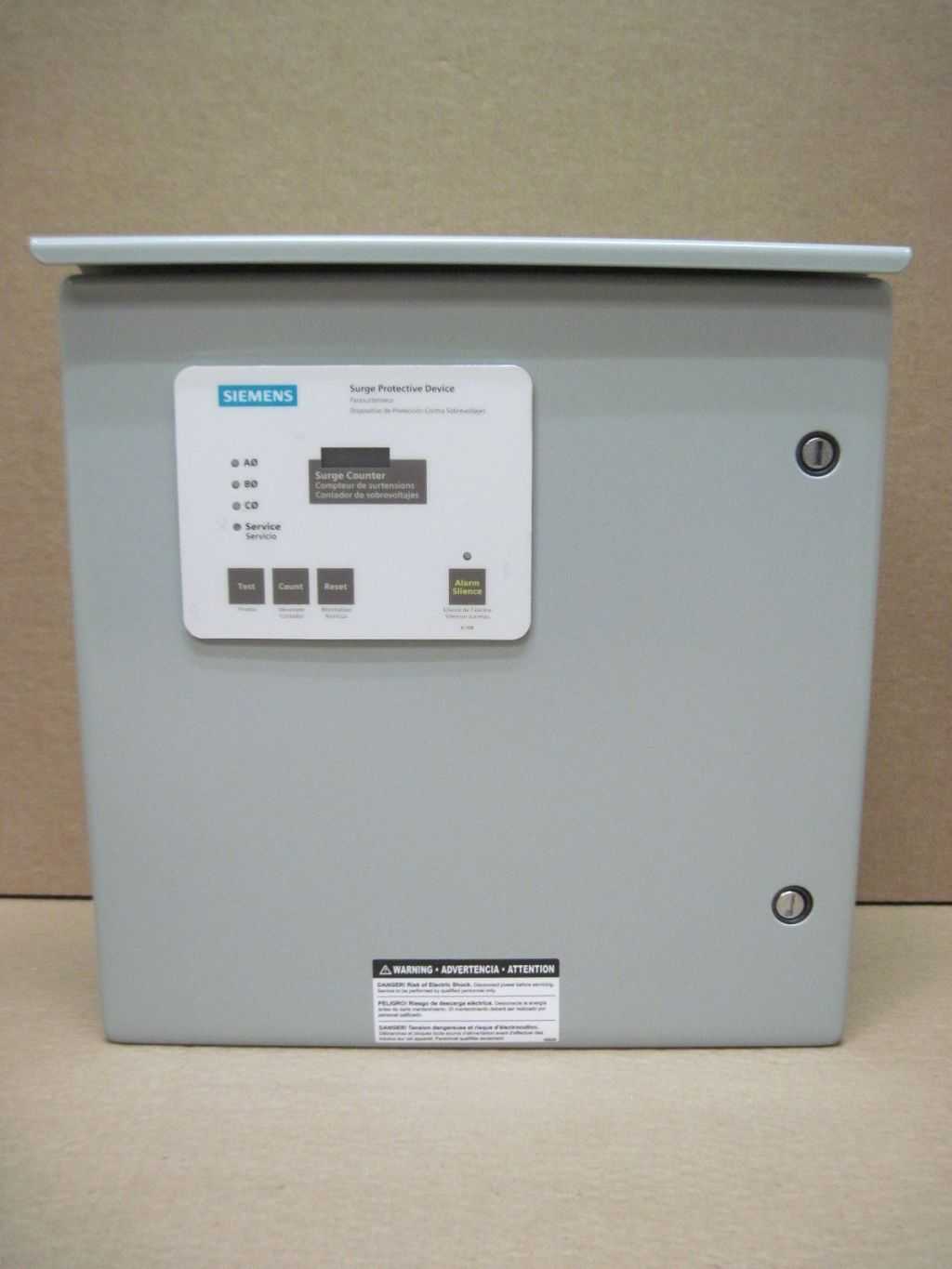 2017 SIEMENS TPS3C12100X02 SURGE PROTECTIVE DEVICE - SURGE SUPPRESSOR