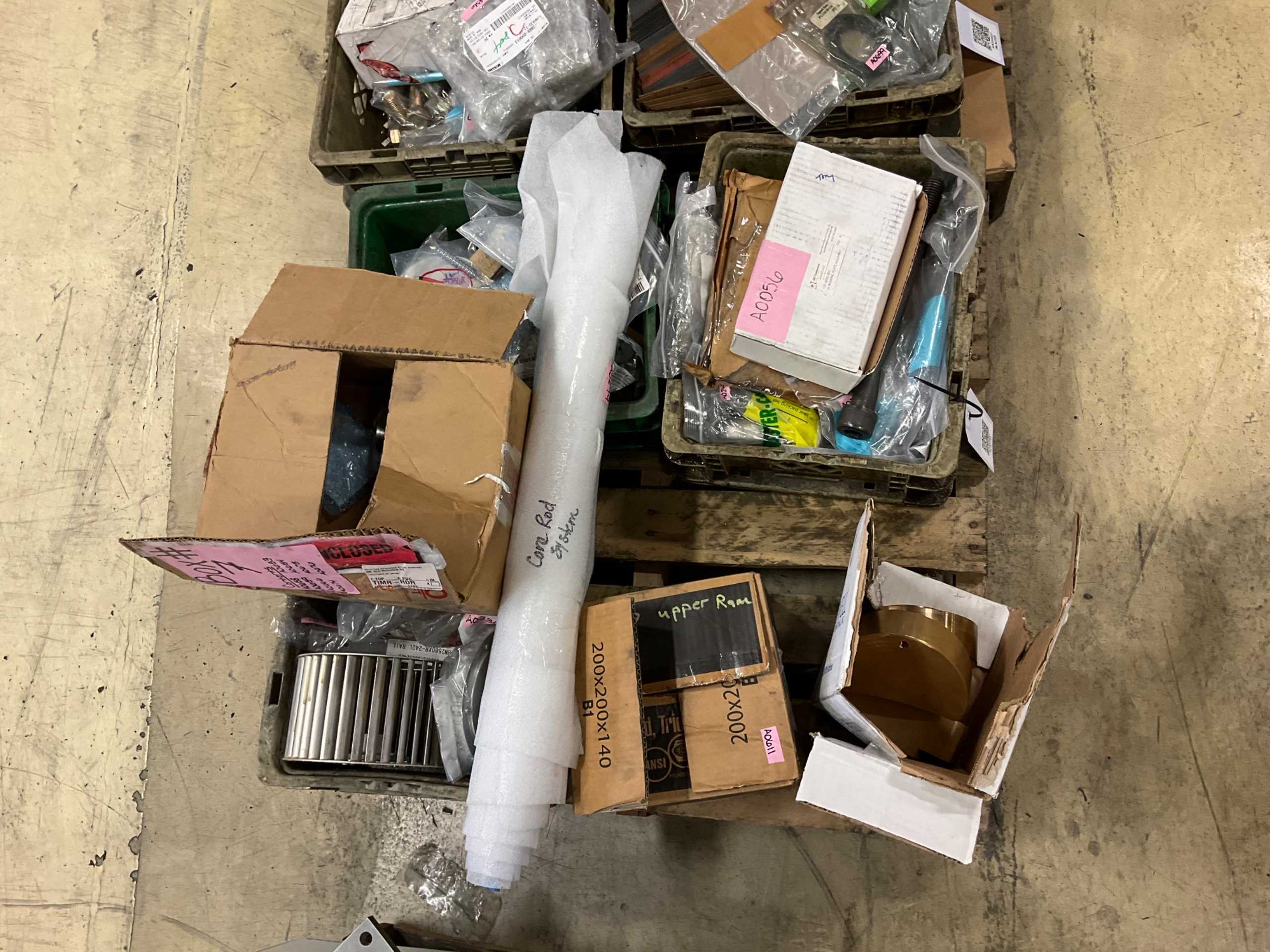BULK QTY OF INDUSTRIAL PARTS - INDUSTRIAL PARTS