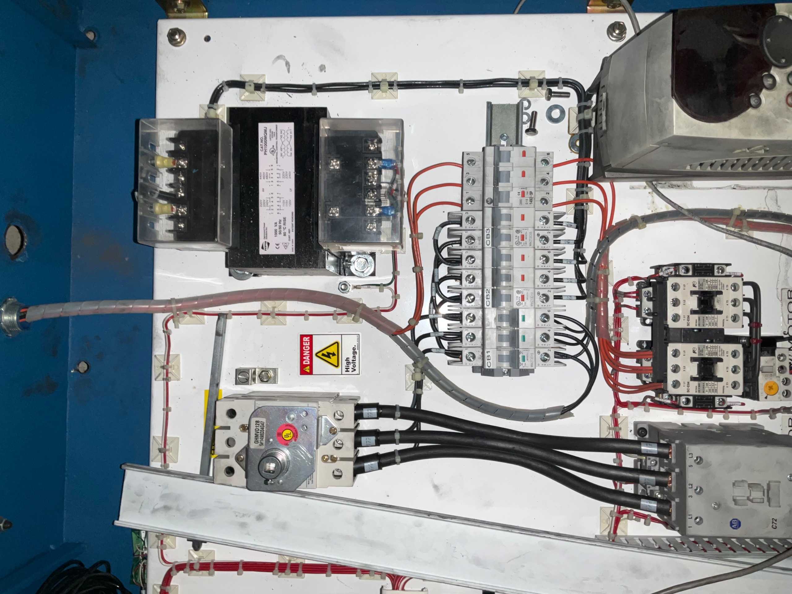 CIECO PRESS CONTROL SYSTEM - CONTROL CABINETS