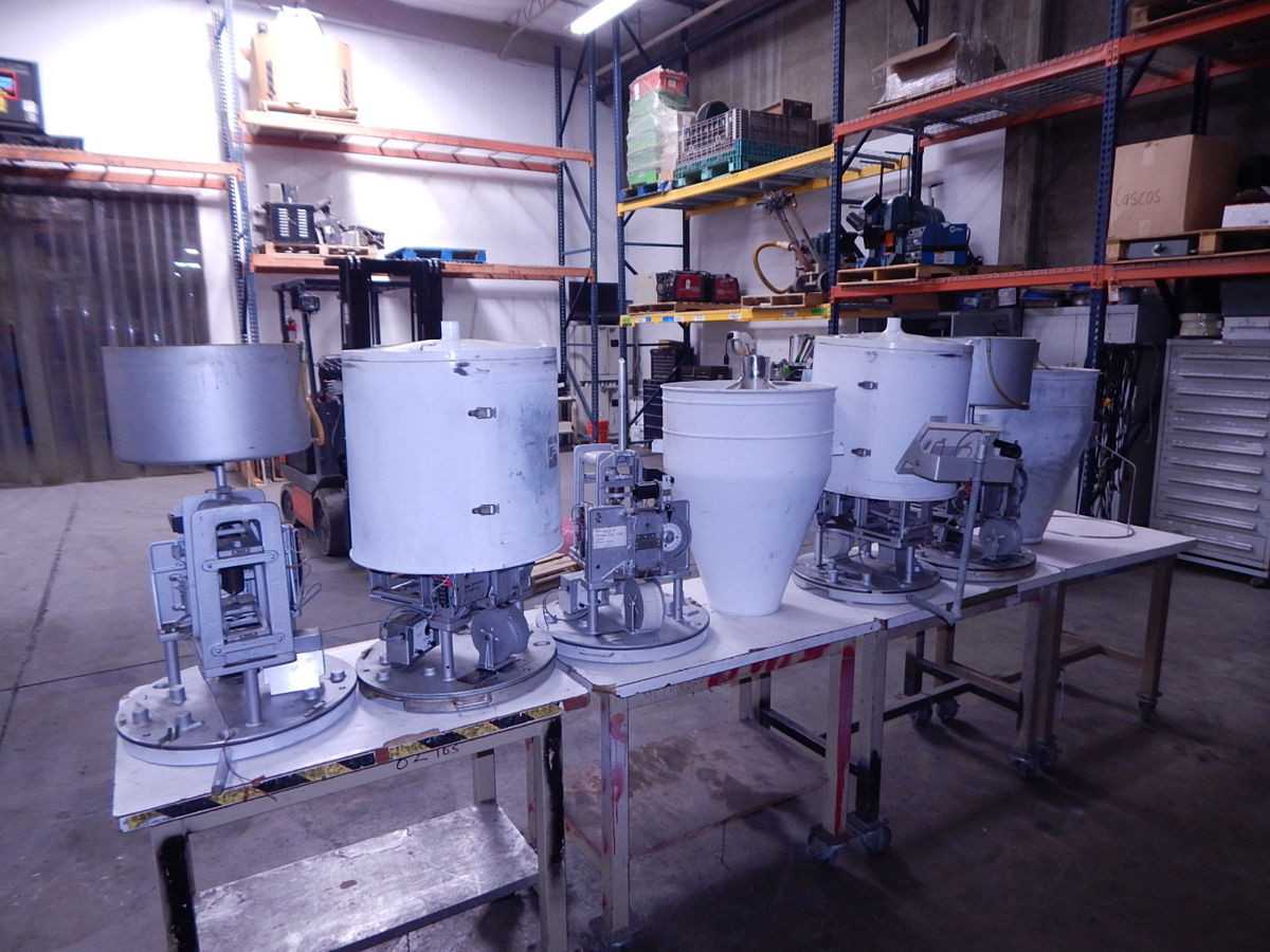 LOT OF 5 BELFORT INSTRUMENT FISHER & PORTE 1559EA11B 35C 35-1559EA11XX1 LOT OF VINTAGE PRECIPITATION GAGE - INSTRUMENTATION