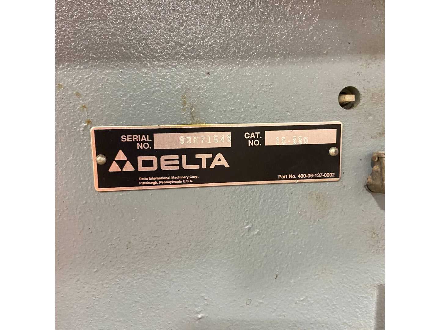 DELTA UPRIGHT DRILL PRESS - UPRIGHT DRILL PRESSES