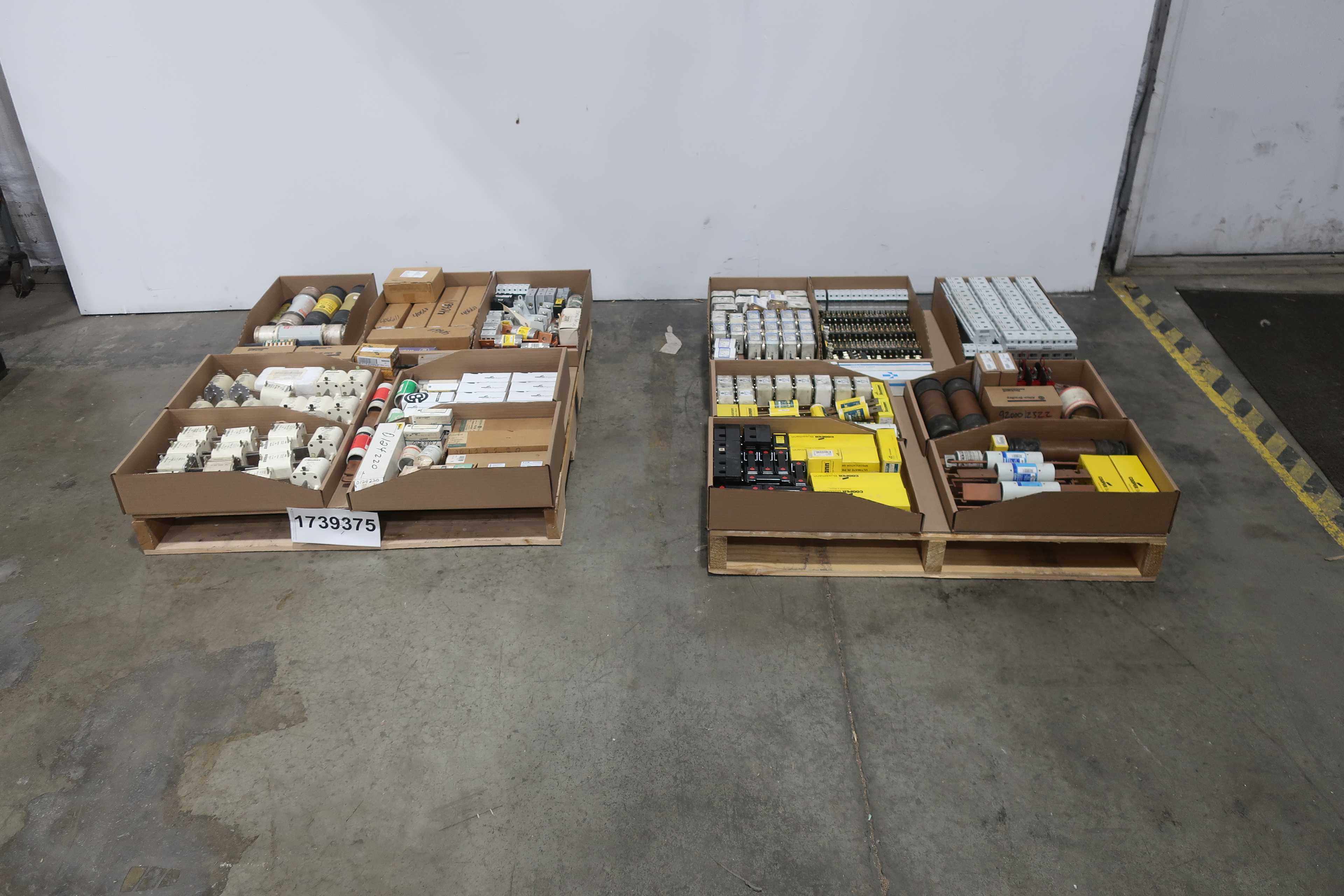 SKU 1739375 - 2 PALLETS OF ASSORTED FUSES