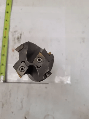 INGERSOLL - RAND CO. 2.0" INSERT MILL, 2.0" DIAMETER SHANK, 3.25" LOC - MACHINE TOOLING