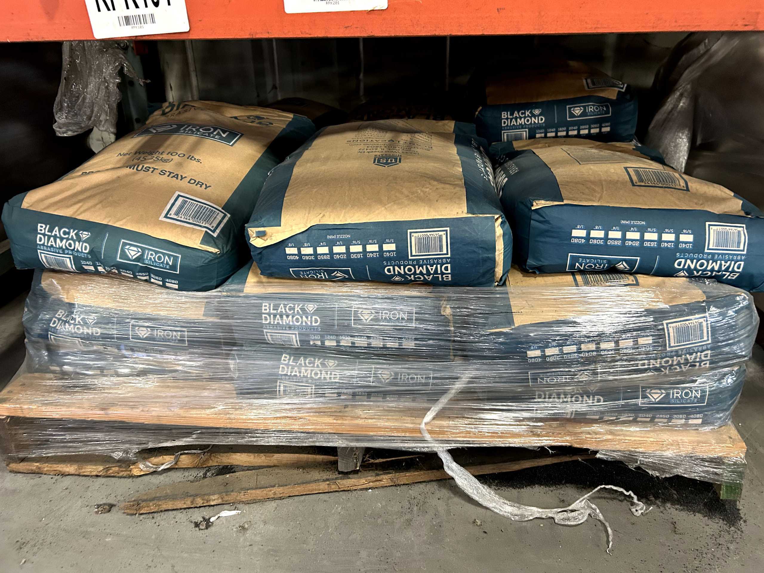 BLACK DIAMOND IRON SILICATE SANDBLAST - MISCELLANEOUS