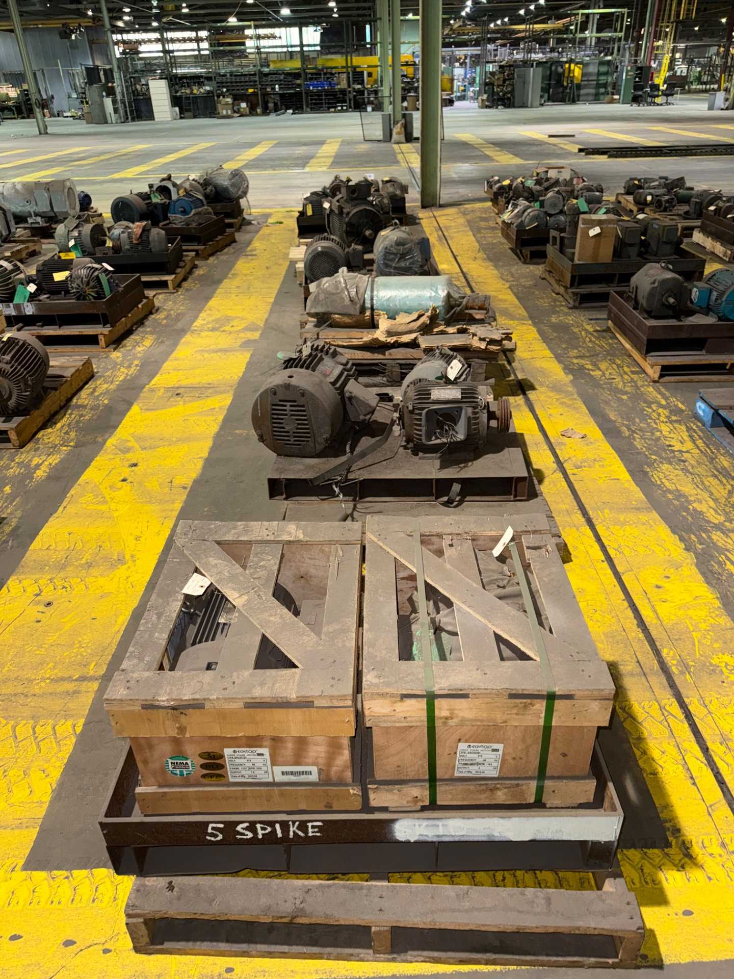 BULK QTY OF ELECTRIC MOTORS - ELECTRIC MOTORS