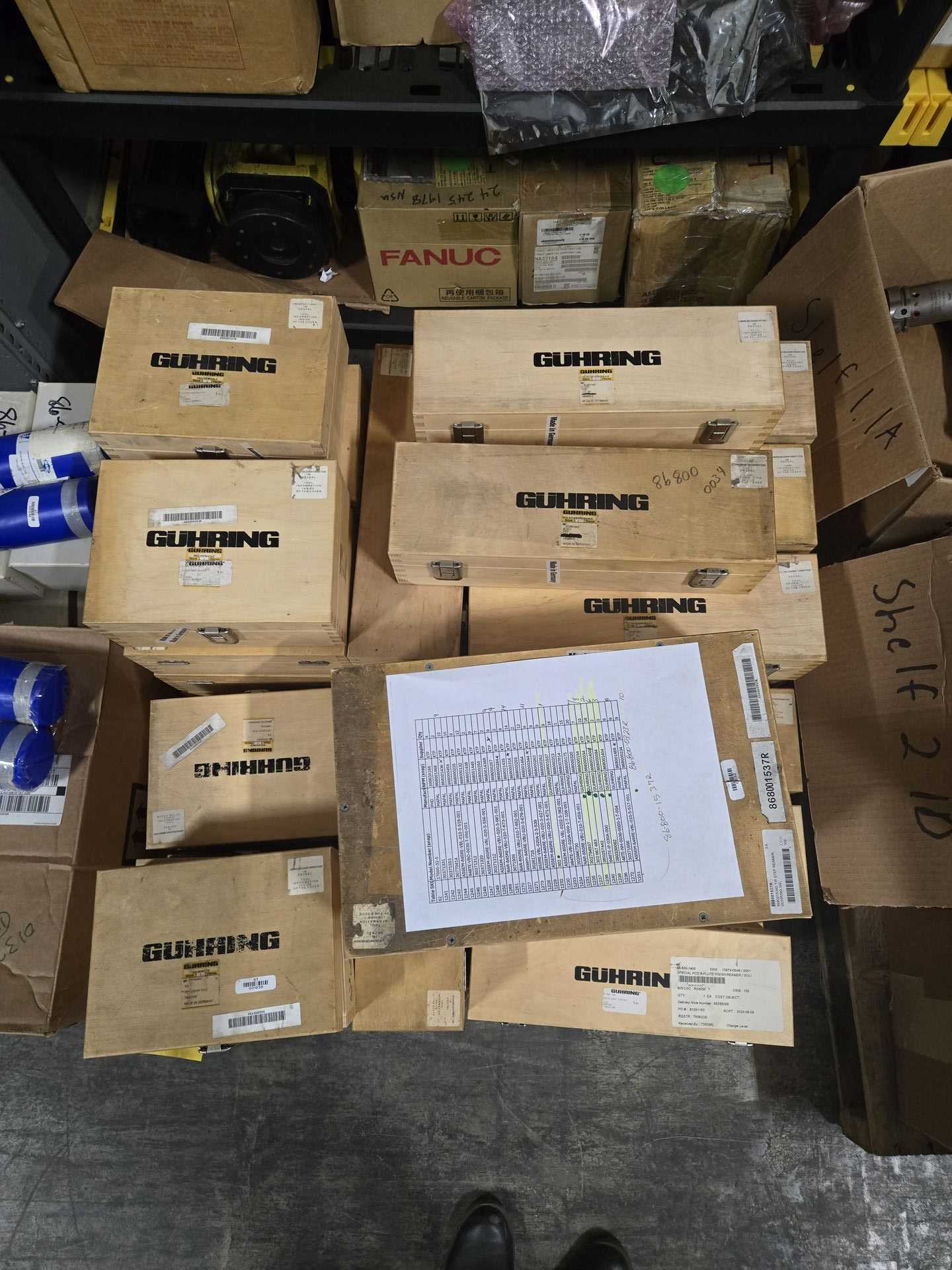 BULK QTY OF GUHRING TOOLING - TOOLHOLDING
