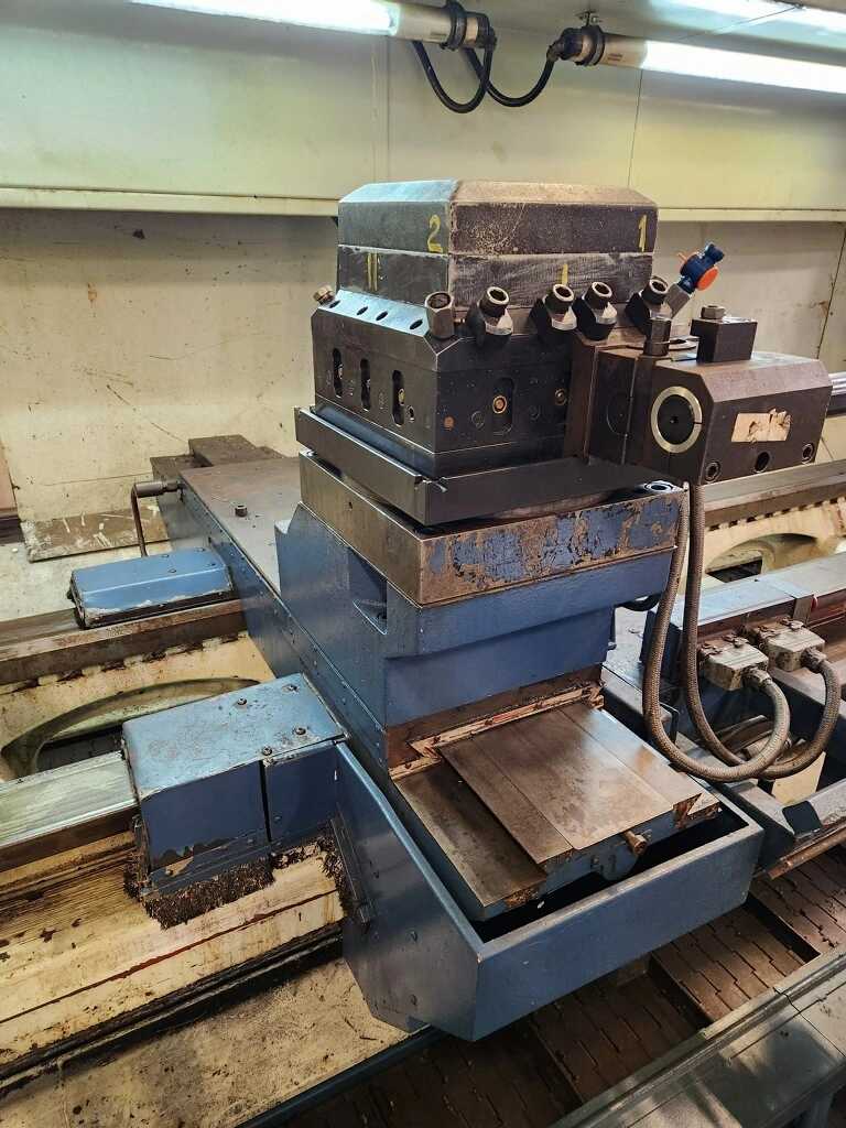 2007 DEAN SMITH & GRACE 4432P X 156 CNC HOLLOW SPINDLE LATHE 44IN SW 156IN DBC 15IN BORE 50HP - CNC LATHES
