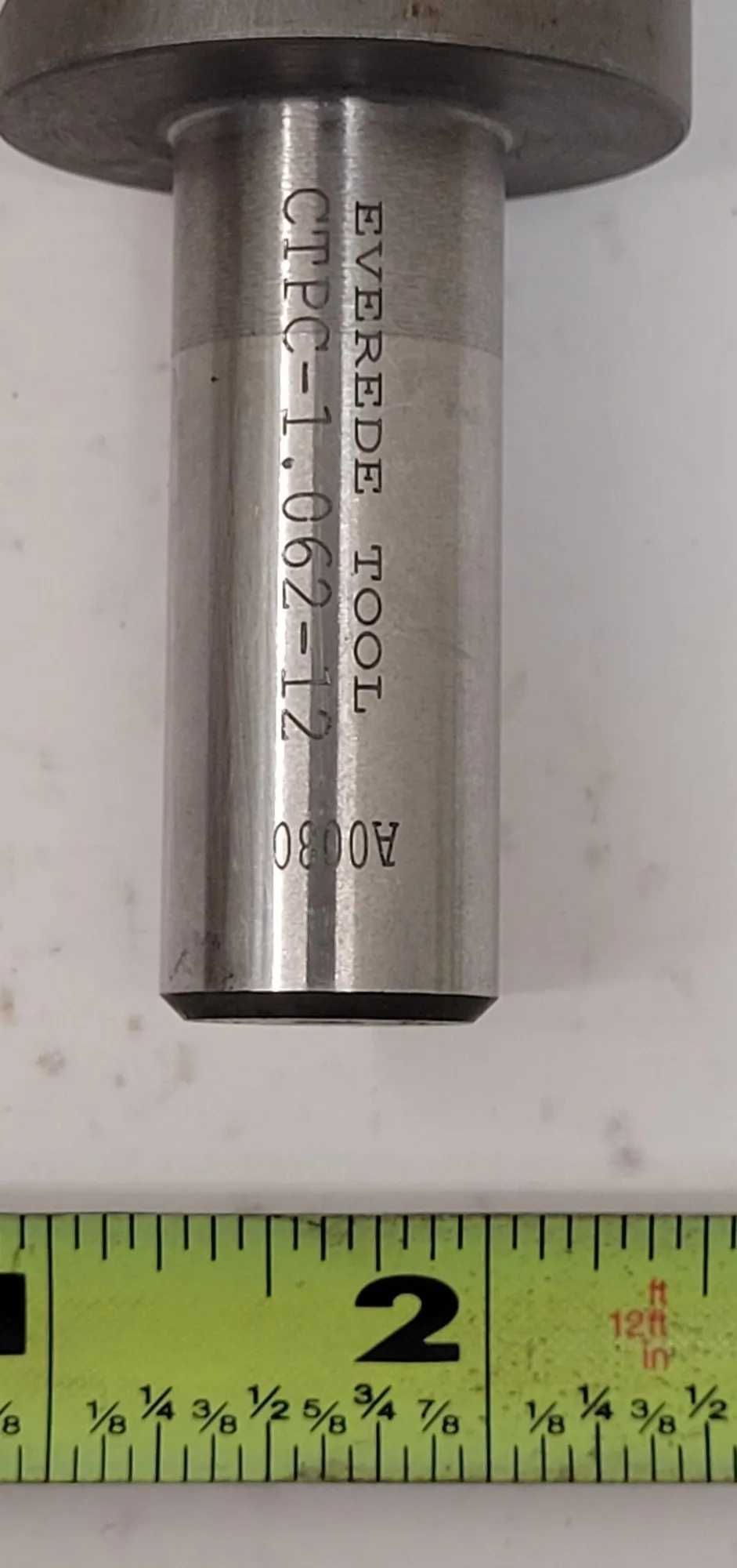 EVEREDE CTPC-1.062-12 CONTOUR CUTTER, OAL: 4IN, 3 FLUTES, CUTTER L: 2.00”, SHANK D: .750” - MACHINE TOOLING