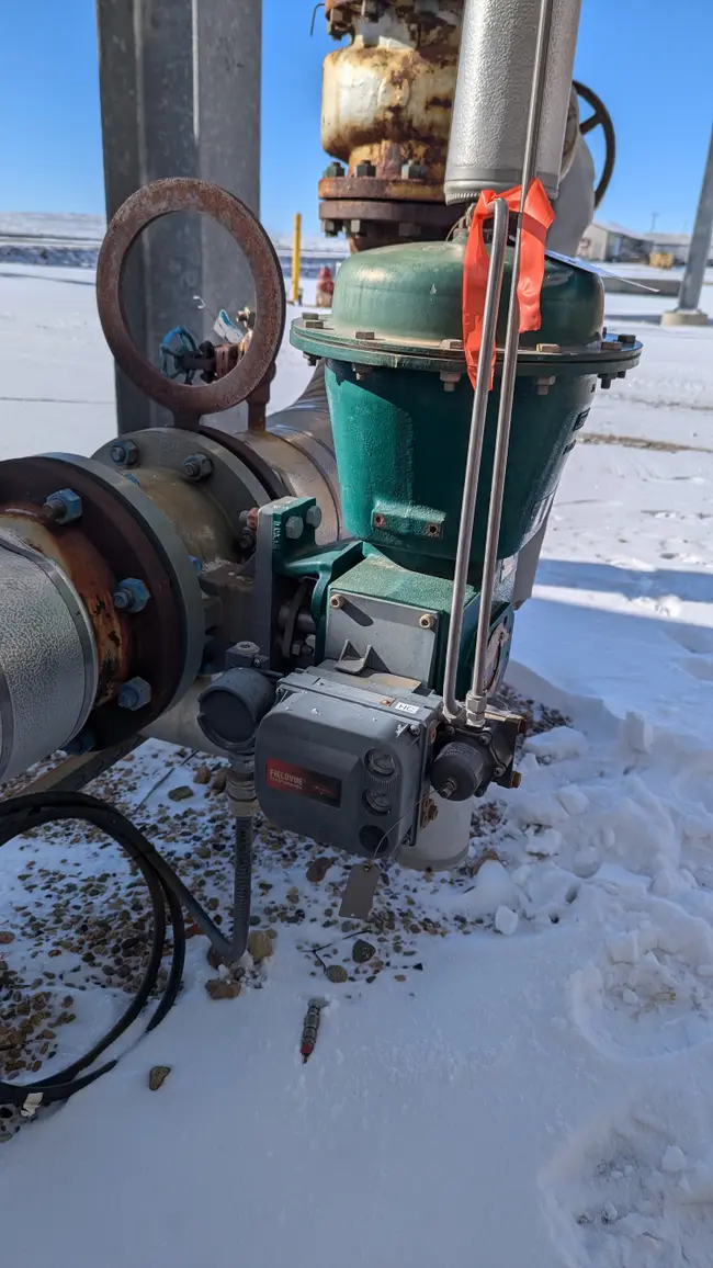 2011 FISHER V150 SER B VALVE & ACTUATOR ASSEMBLY - undefined