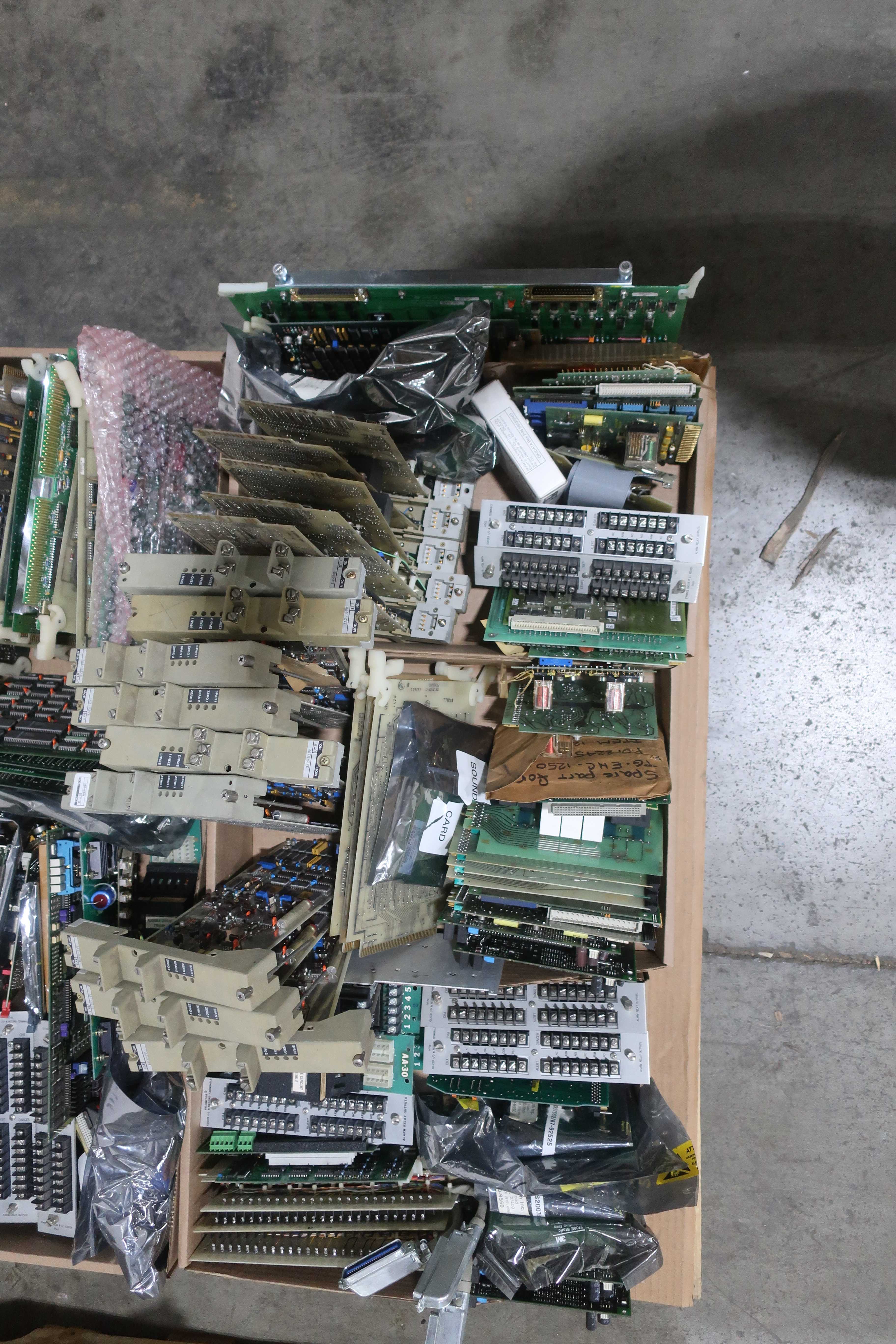 SKU 1739066 - 2 PALLETS OF ASSORTED PCB CIRCUIT BOARDS - PCB CIRCUIT BOARDS