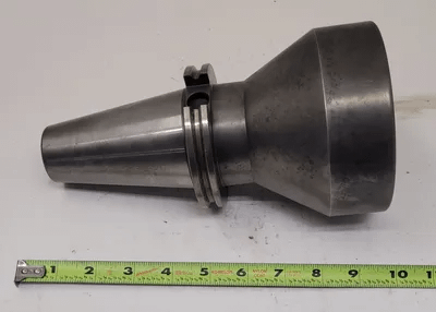 CAT 50 FACE MILL HOLDER, 5" OVERALL DIAMETER, 9-3/8” OAL, 1.75” OUTER ARBOR - MACHINE TOOLING