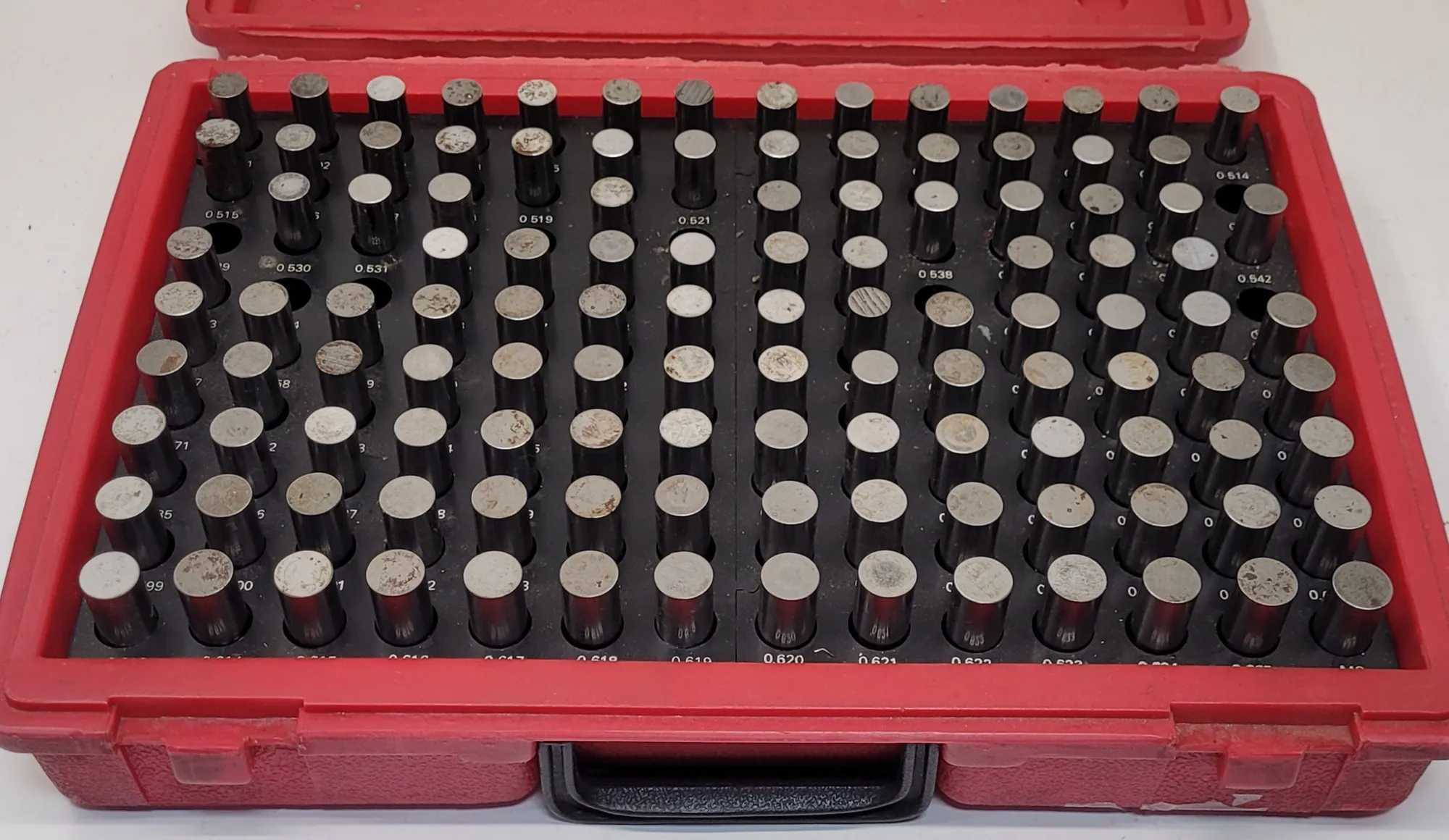 MHC M3 MINUS PLUG GAGE SET, 125 PIECE, .501-.625" - MACHINE TOOLING