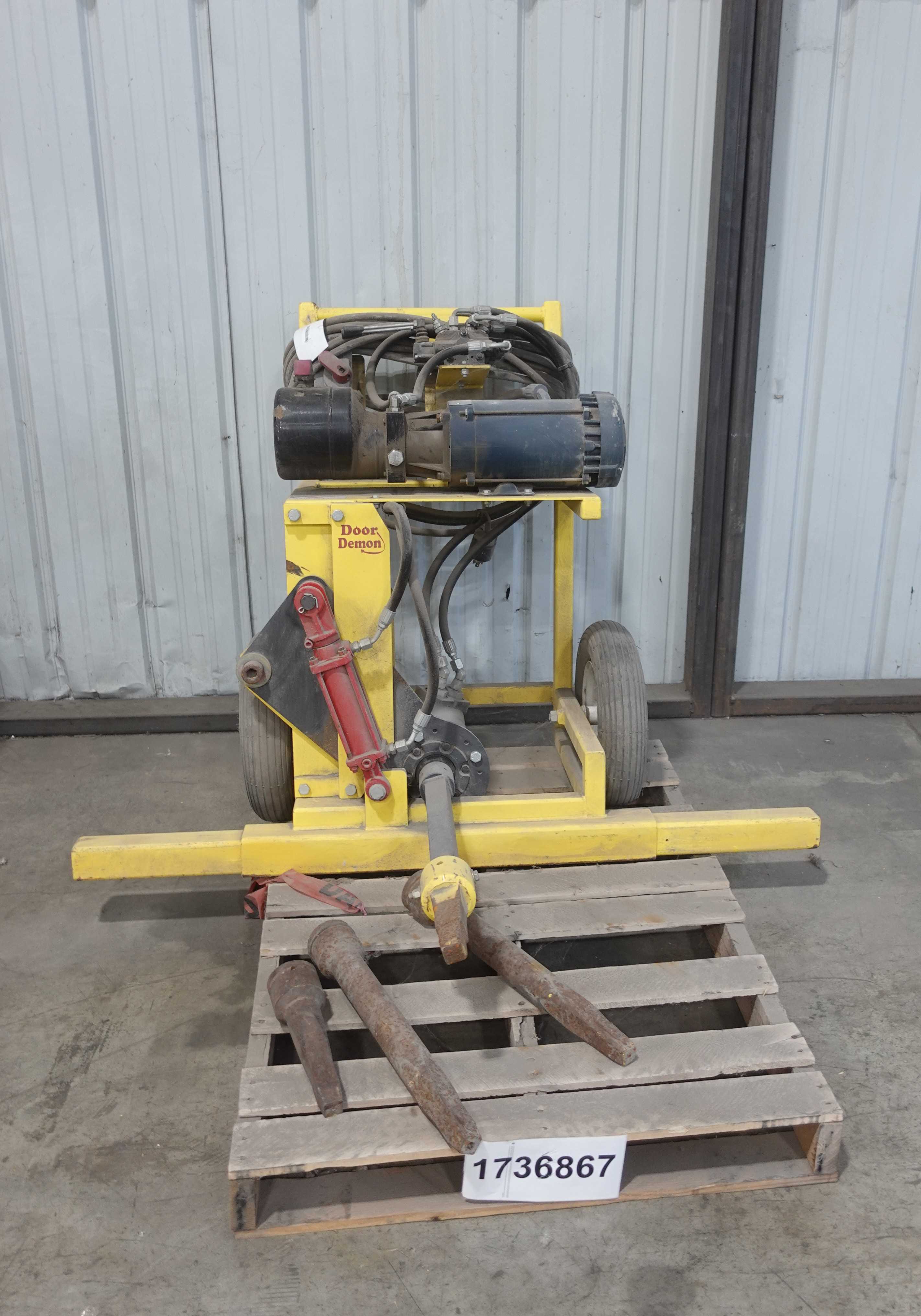 SKU 1736867 - DOOR DEMON BOXCAR DOOR OPENER - HYDRAULIC PARTS