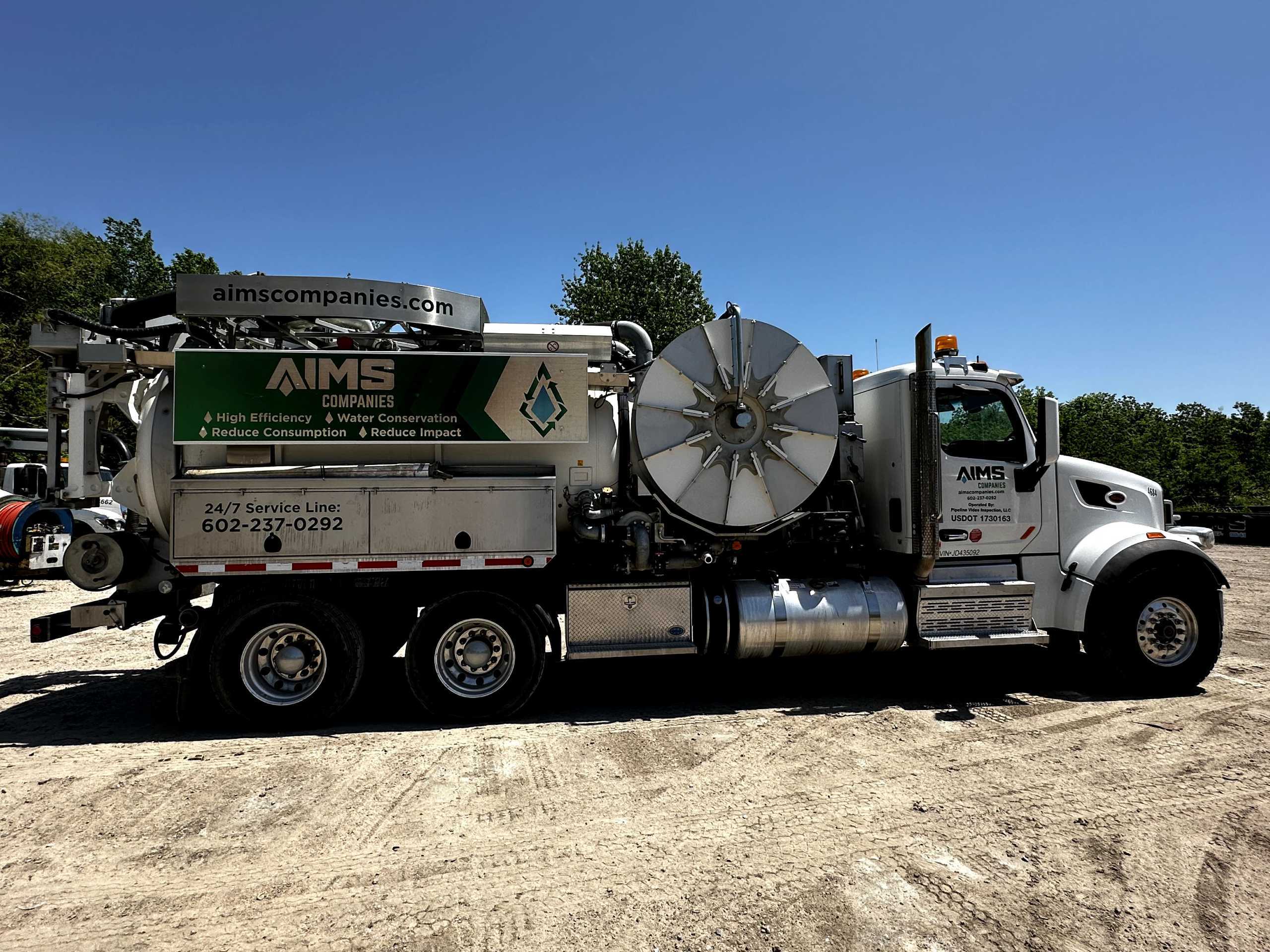 2018 KAISER AQUASTAR KWP 3100I HYDRO EXCAVATOR TRUCK - PETERBILT - HYDRO EXCAVATOR TRUCKS