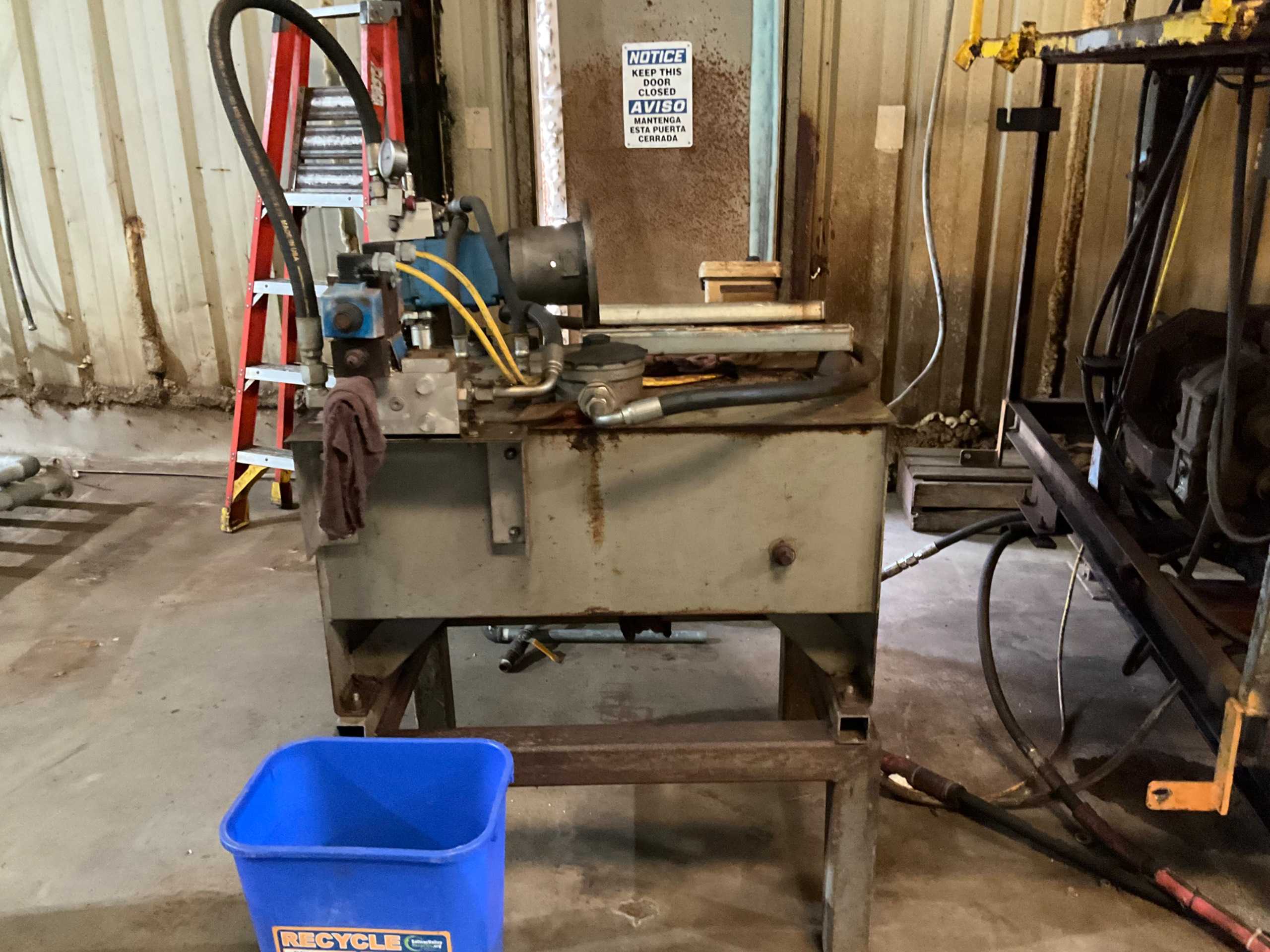 2017 APPLIED INDUSTRIAL TECHNOLOGIES AFP-030-08-30-15-PVM18W HYDRAULIC POWER UNIT - HYDRAULIC POWER UNIT