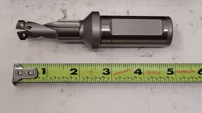 ALLIED MACHINE & ENG. AMEC 091211-53 GEN3SYS INDEXABLE DRILL 18MM DIA / 1" SHANK - MACHINE TOOLING